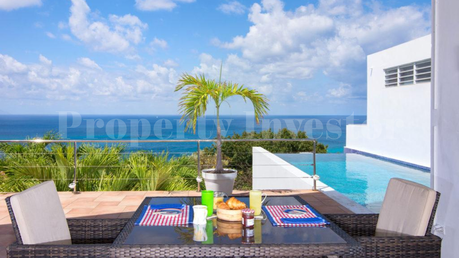 Stunning One-of-a-Kind 5 Bedroom Oceanview Luxury Villa for Sale in Pelican Key, St. Maarten