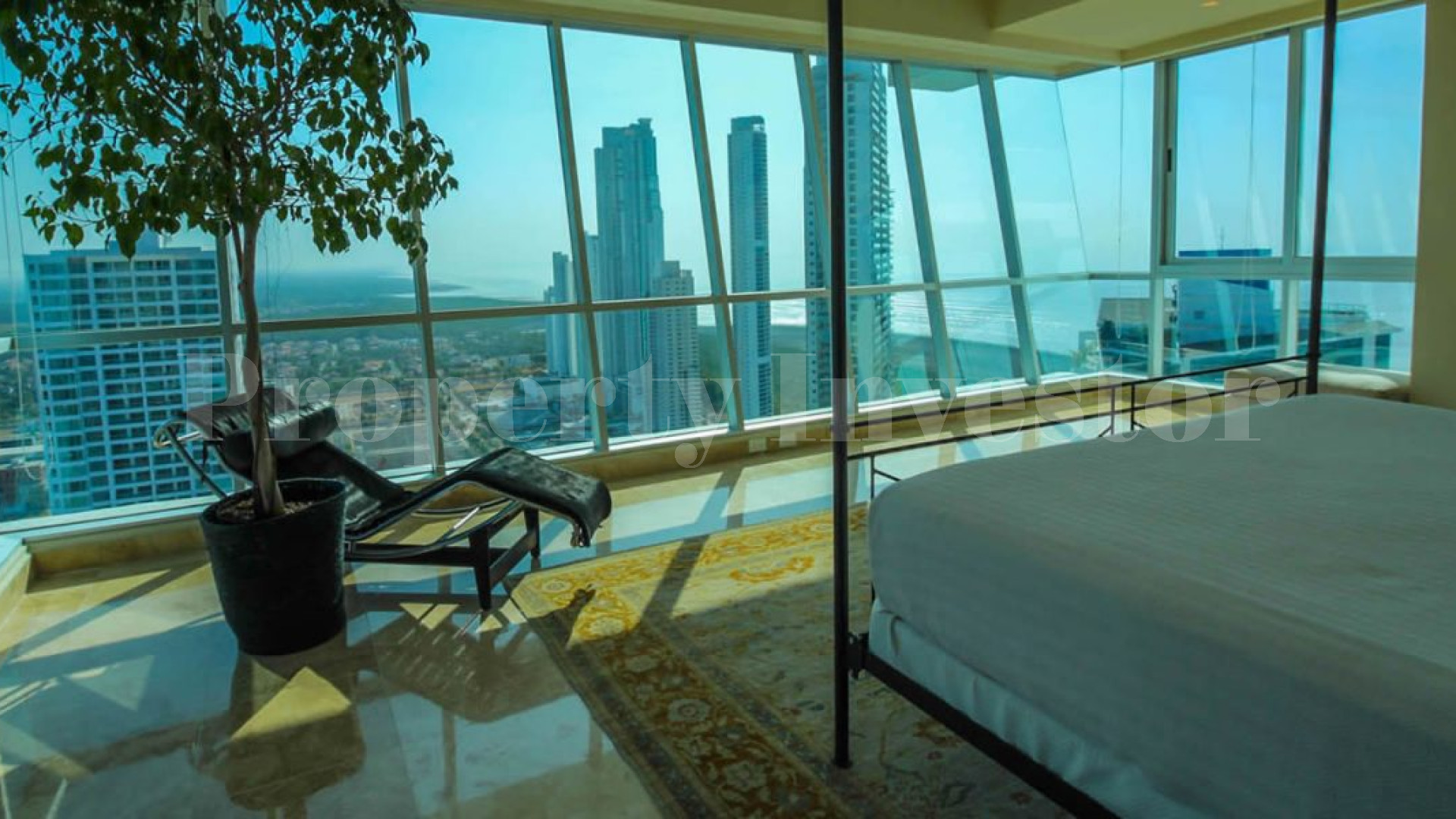 Impressive 4 Bedroom Three-Storey Oceanview Penthouse with Rooftop Pool & Terrace for Sale in Panama City, Panama