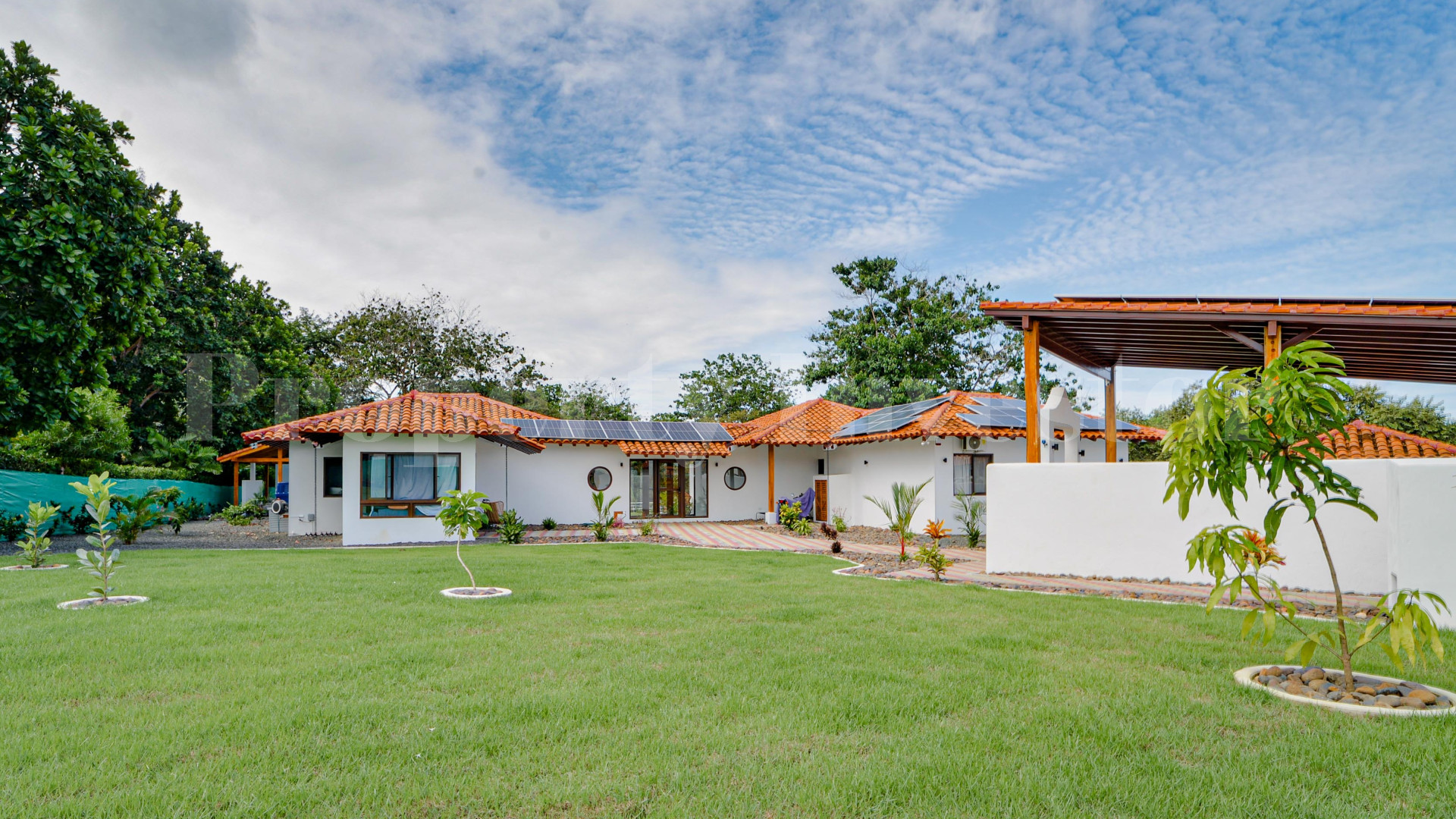 Fabulous 3 Bedroom Private Residence with Beautiful Landscaped Gardens for Sale in Pedasi, Panama