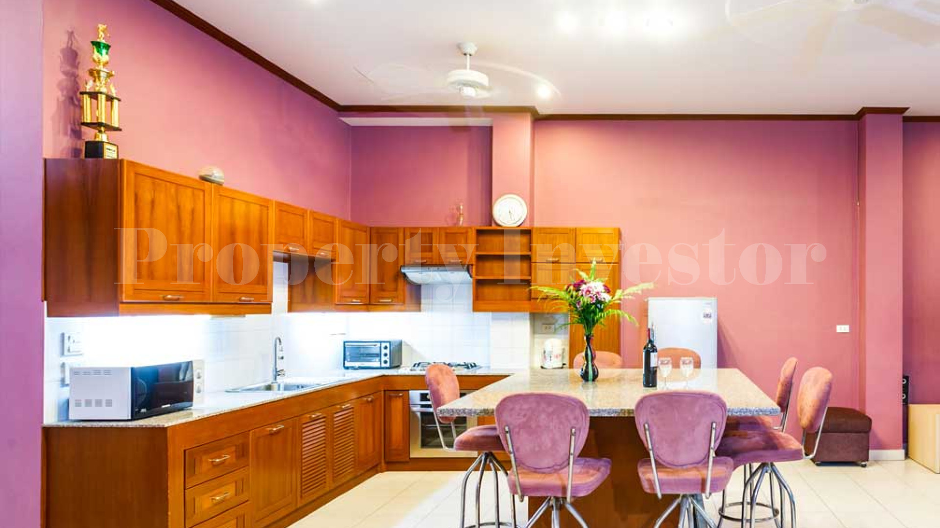 Colourful 4 Bedroom Tropical Villa for Sale in Absolute Centre of Patong, Phuket