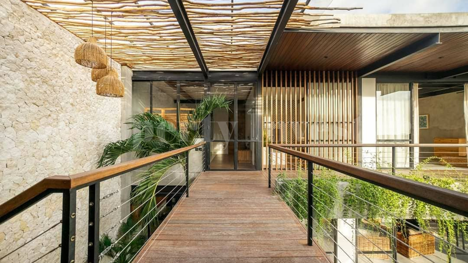 Stunning 5 Bedroom Contemporary Villa with Commercial Space for Sale in Berawa, Canggu, Bali