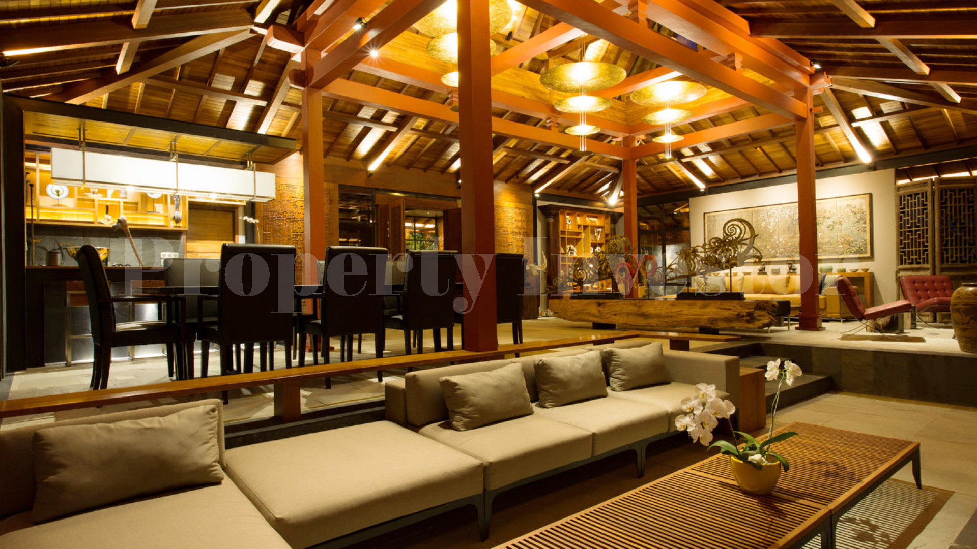 Exquisite 5 Bedroom Luxury Estate with 3 Uniquely Designed Villas & Manicured Gardens for Sale in Pererenan, Bali