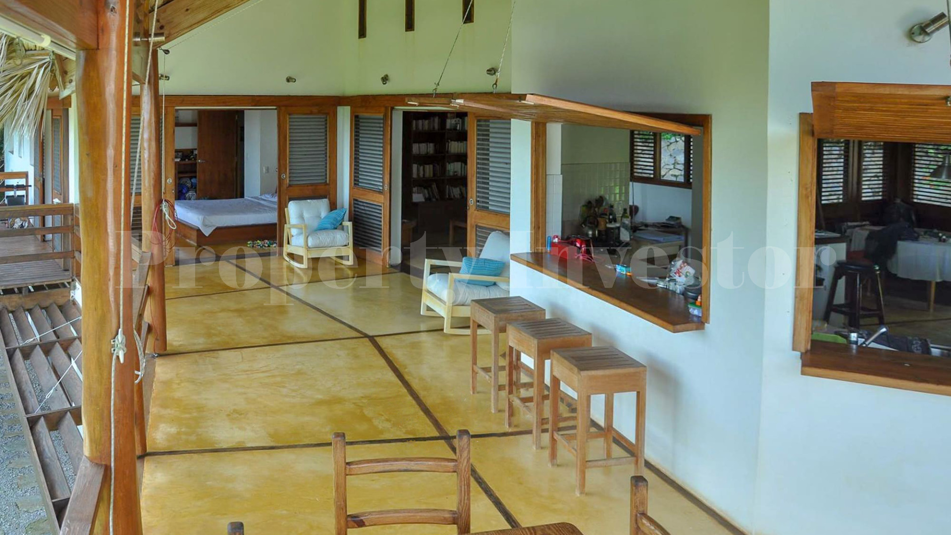 Эко ретрит на 5 спален с ручной отделкой с невероятными видами на океан и тропические сады рядом с Лас-Терренас, Доминиканская Республика