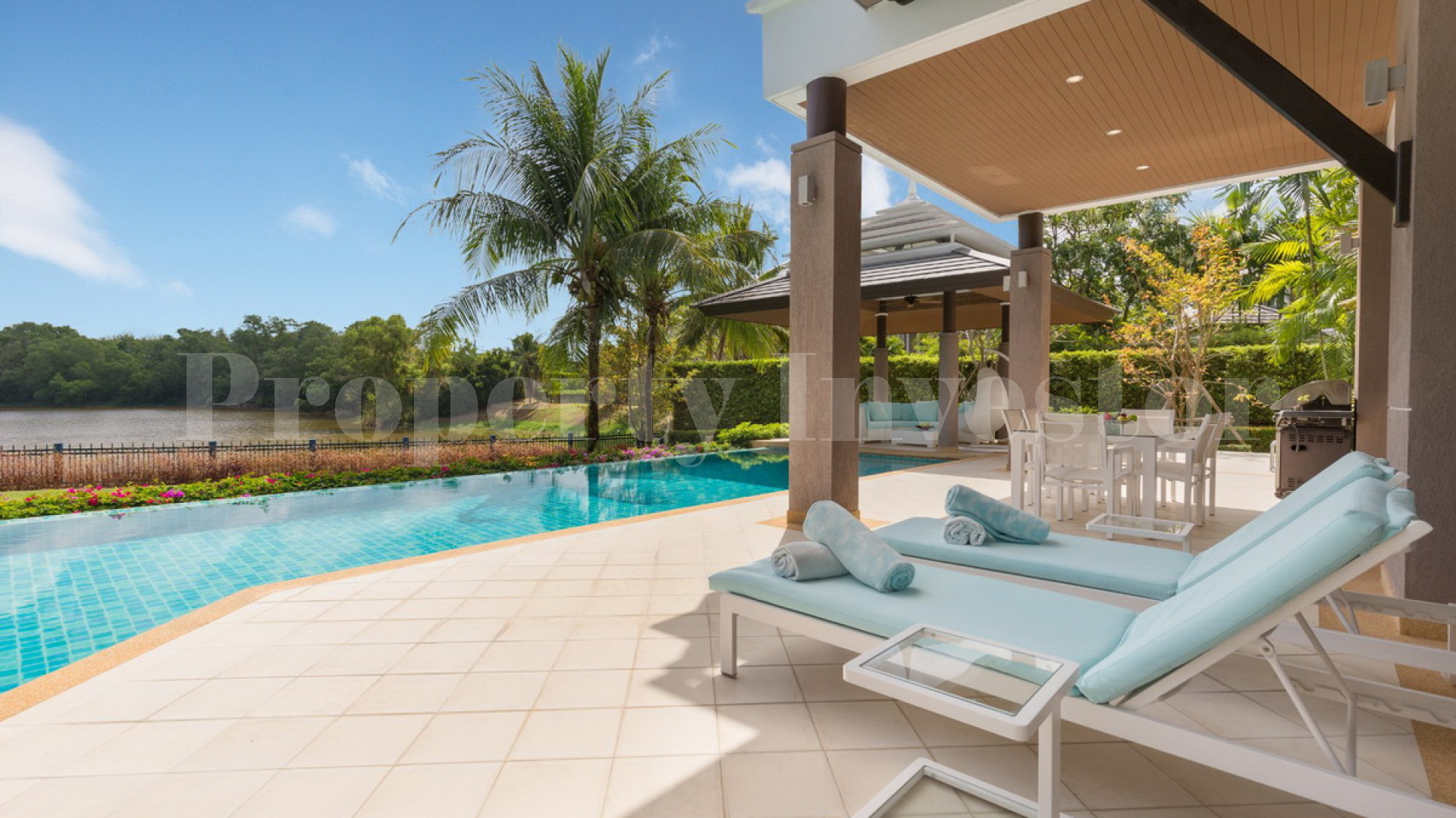 Stunning 5 Bedroom Lakefront Laguna Villa for Sale in Phuket