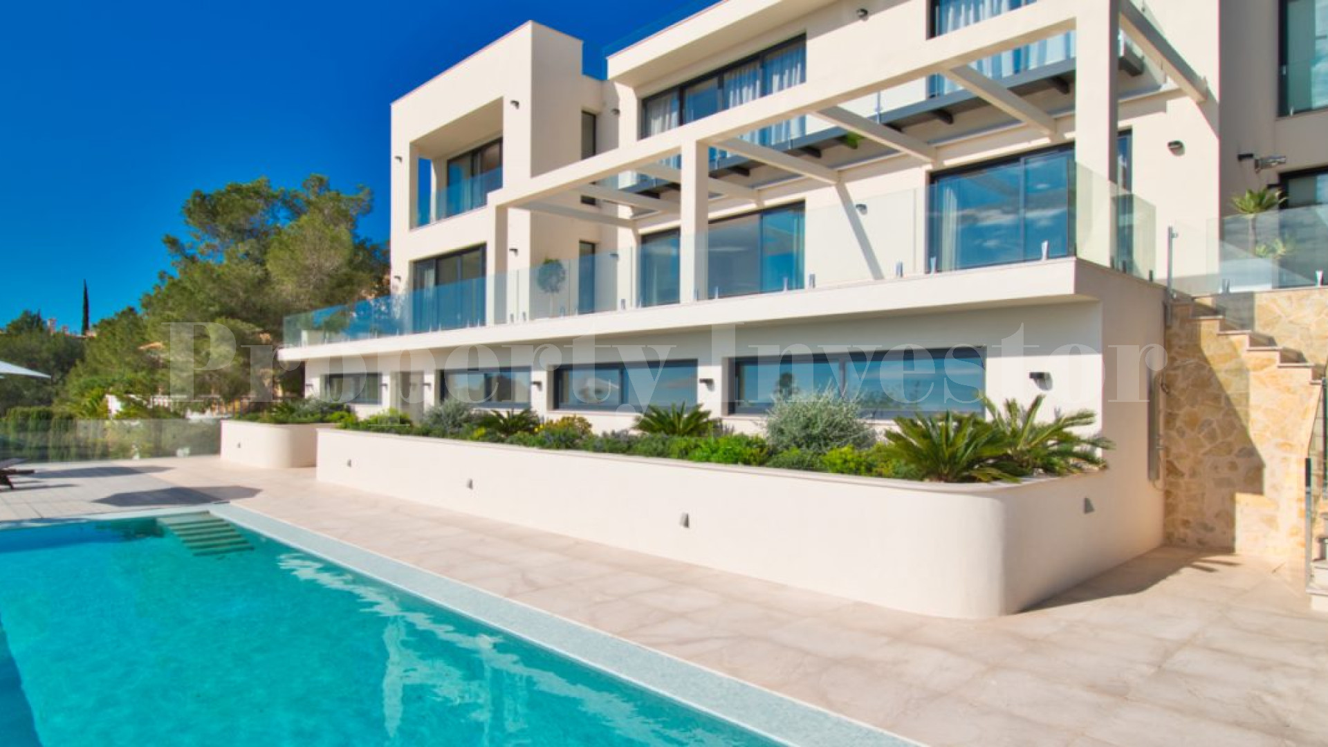 Impressive 8 Bedroom Luxury Sea View Villa Sought After Area of Port Andratx