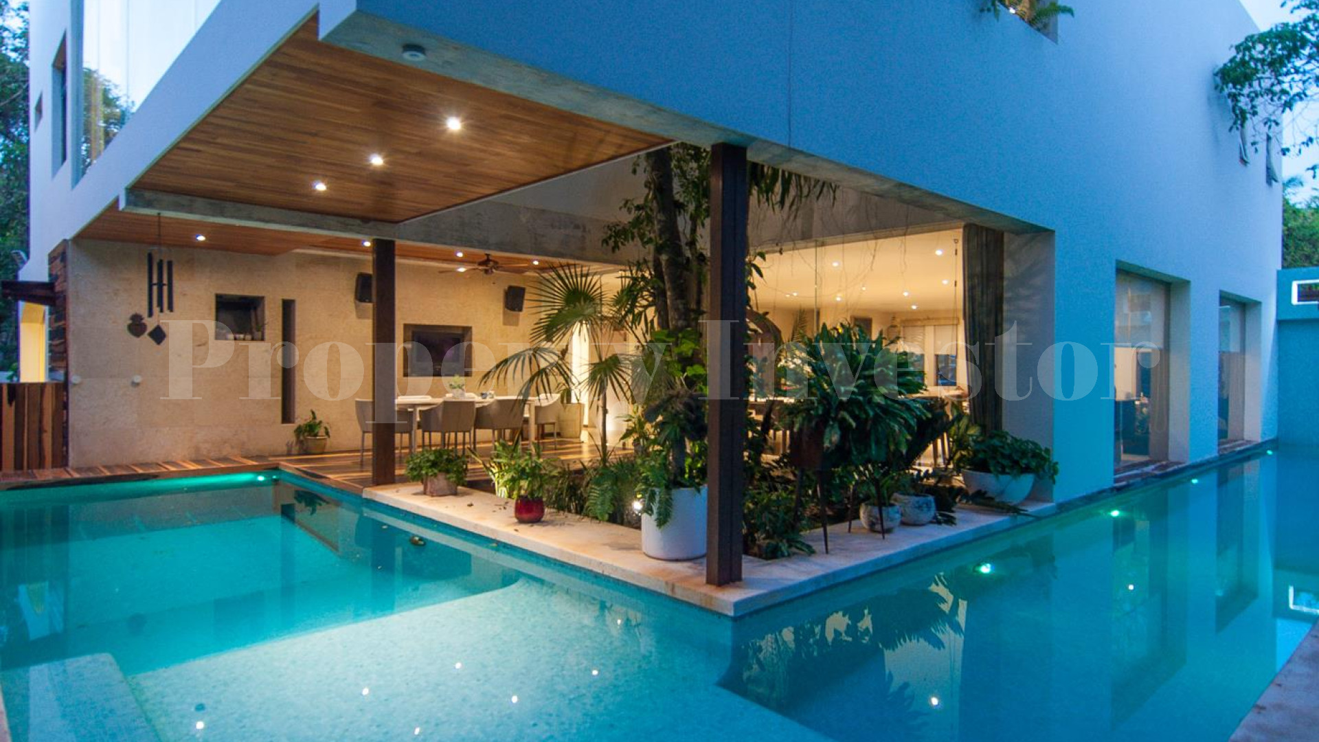 Amazing 6 Bedroom Luxury Villa with Rental History & Returns in Playacar, Playa del Carmen