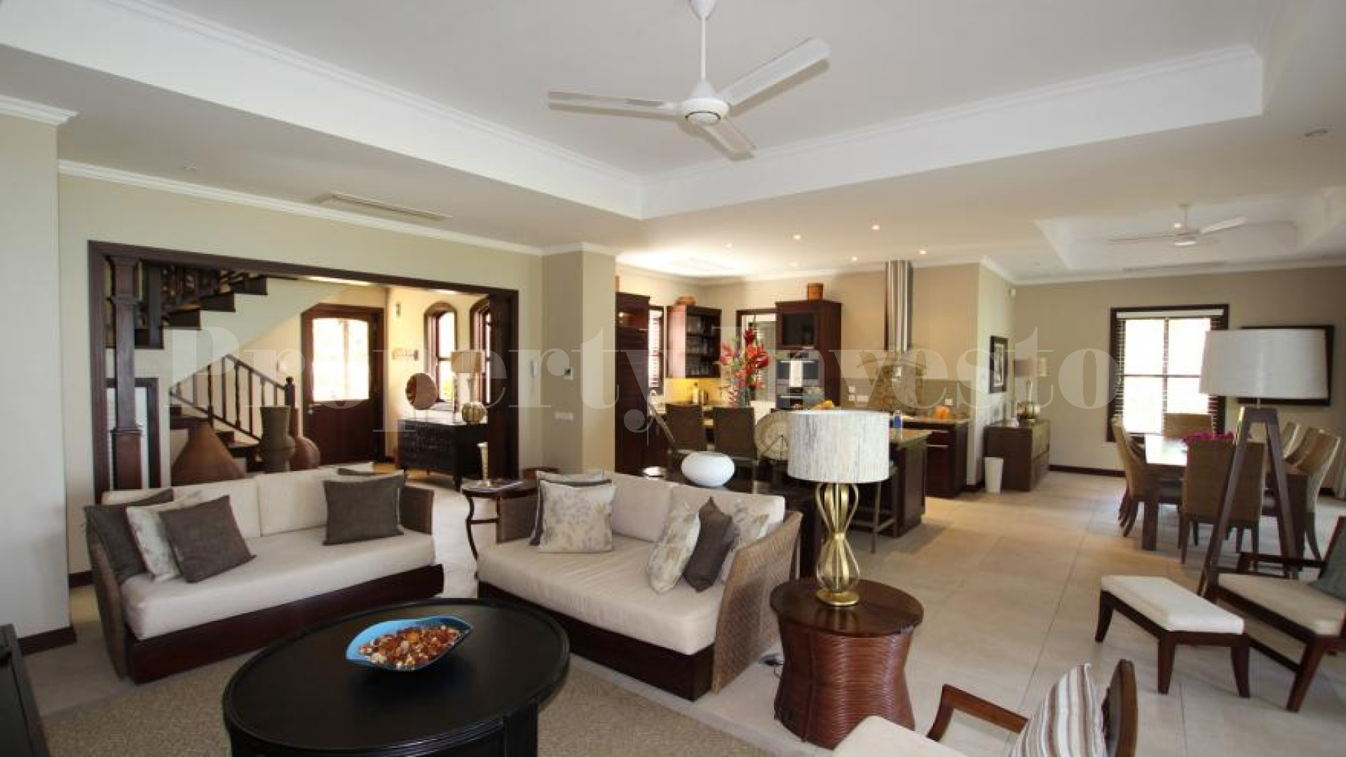 Exclusive 4 Bedroom Luxury Oceanfront Villa for Sale on Eden Island, Seychelles