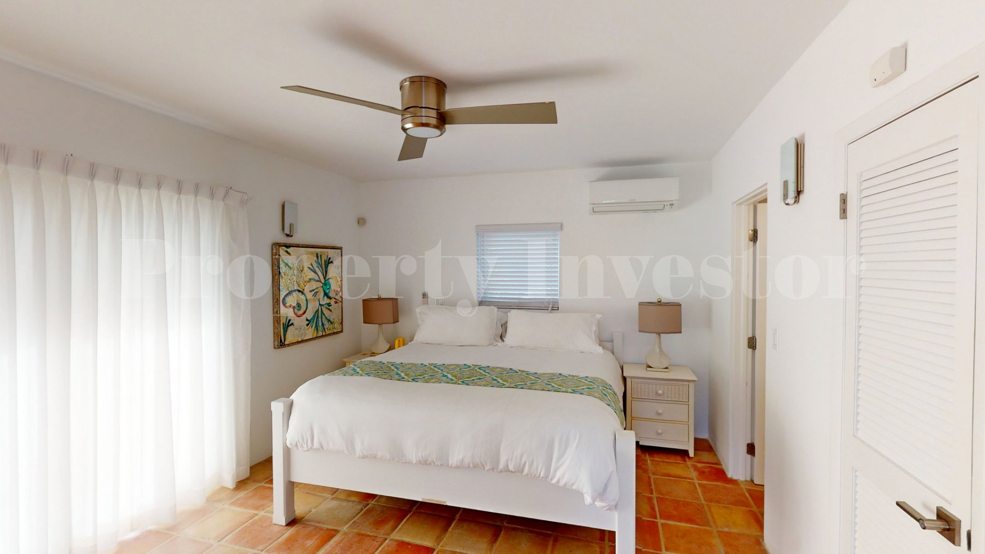 Beautiful 6 Bedroom Caribbean Style Luxury Beachfront Villa with Private Beach Access for Sale in Grace Bay, Turks & Caicos