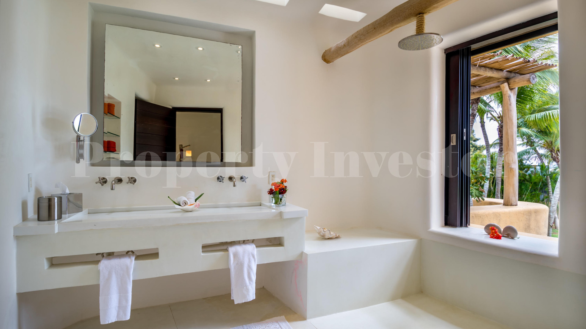 Unique 5 Bedroom "Organic" Luxury Oceanfront Villa with Amazing Ocean & Golf Views for Sale in Casa de Campo, the Dominican Republic