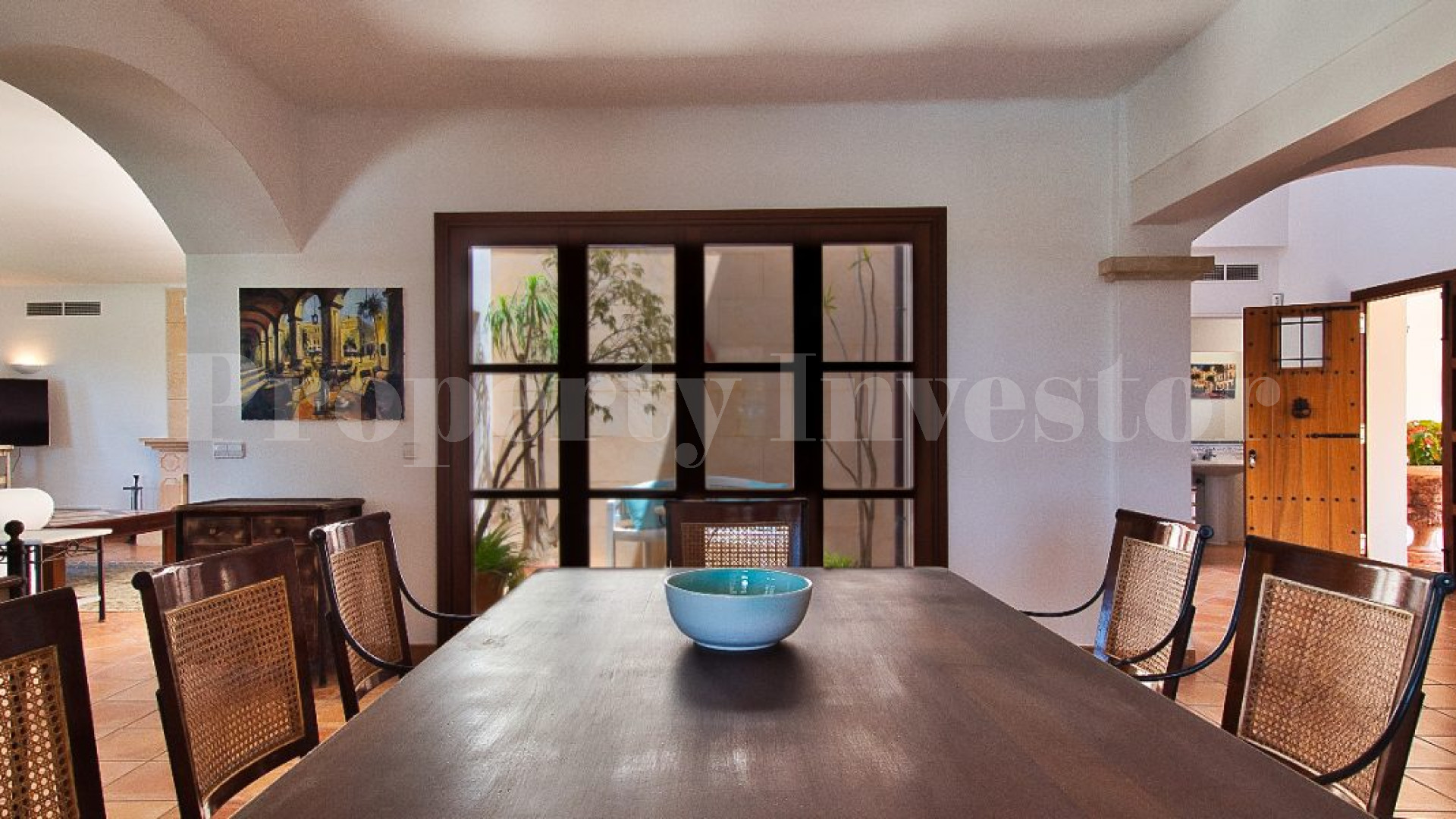 2 традиционно средиземноморские виллы с видом на море в Нуэва Санта Понса, Майорка