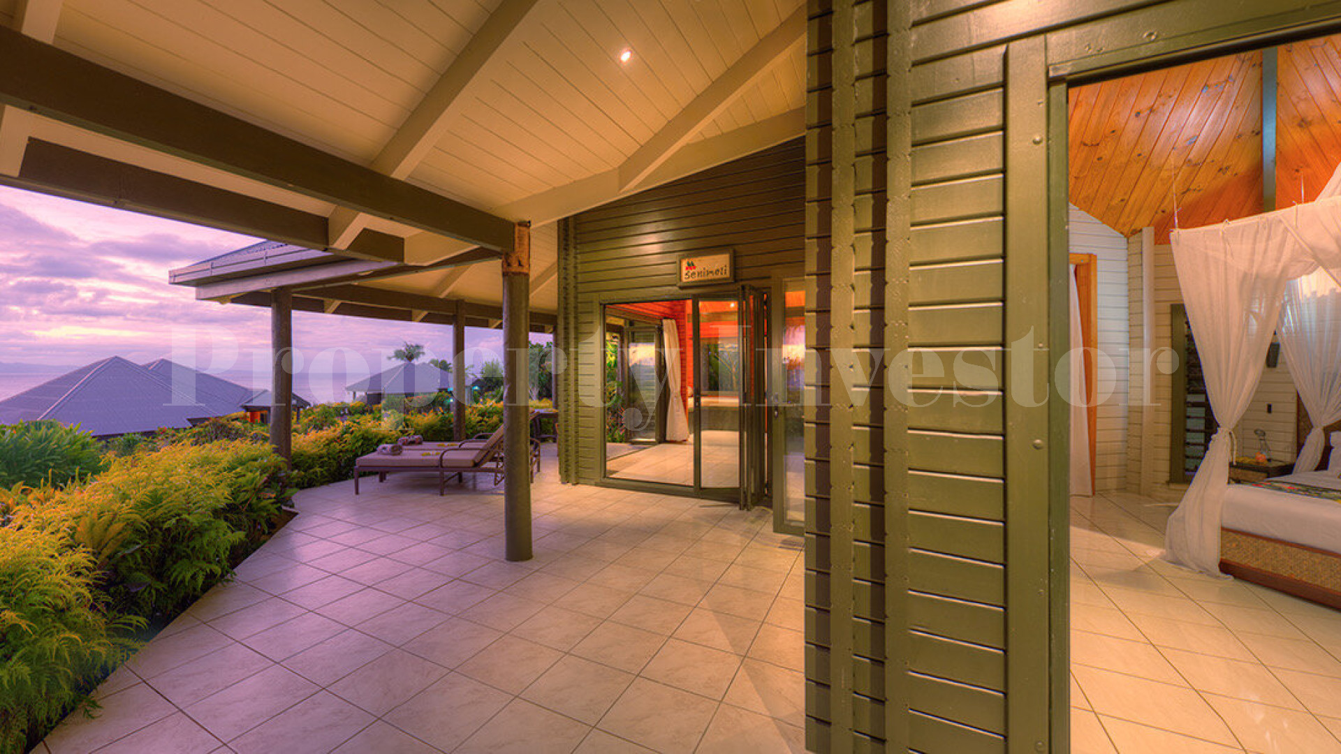 Award Winning 11 Villa Luxury Boutique Clifftop Resort for Sale on Taveuni Island, Fiji
