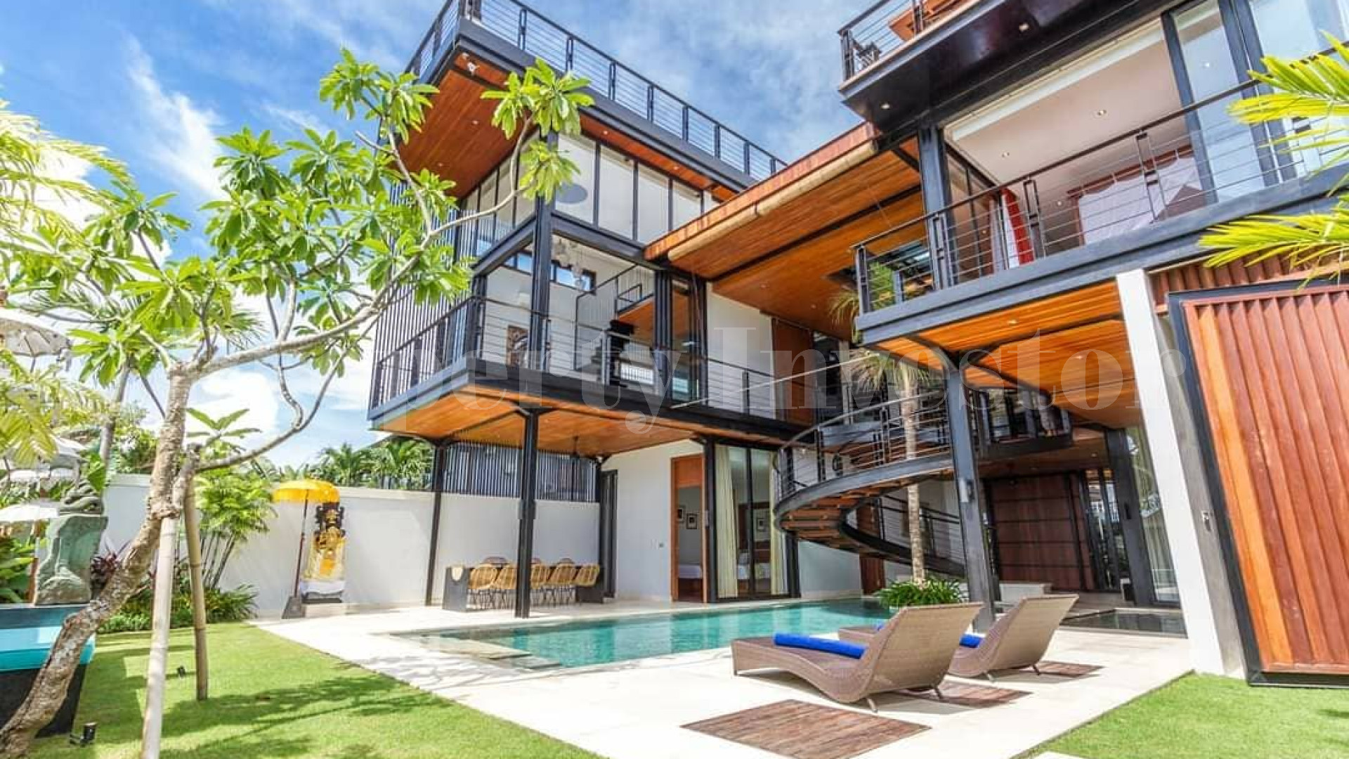 Unique 5 Bedroom Ultra-Modern Lifestyle Villa for Sale in Umalas, Bali