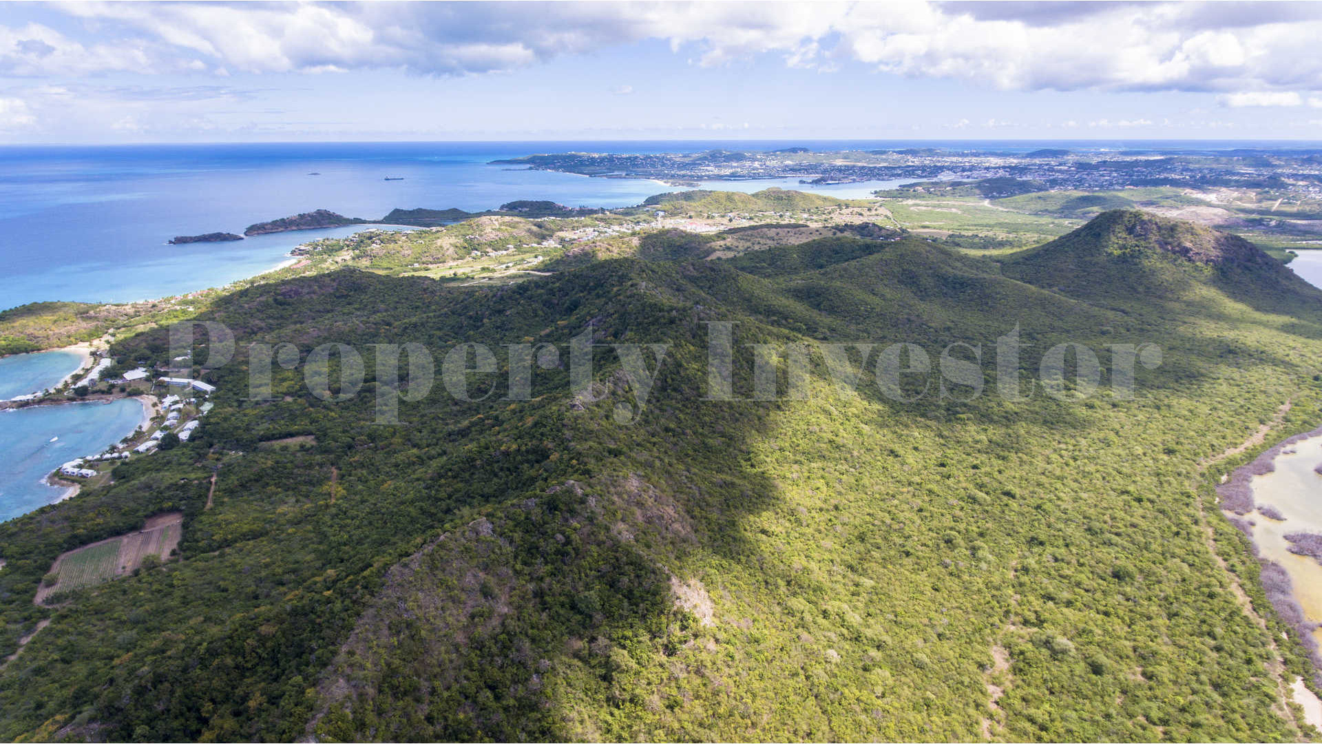 Massive 161 Hectare Plot of Land for Sale in Antigua