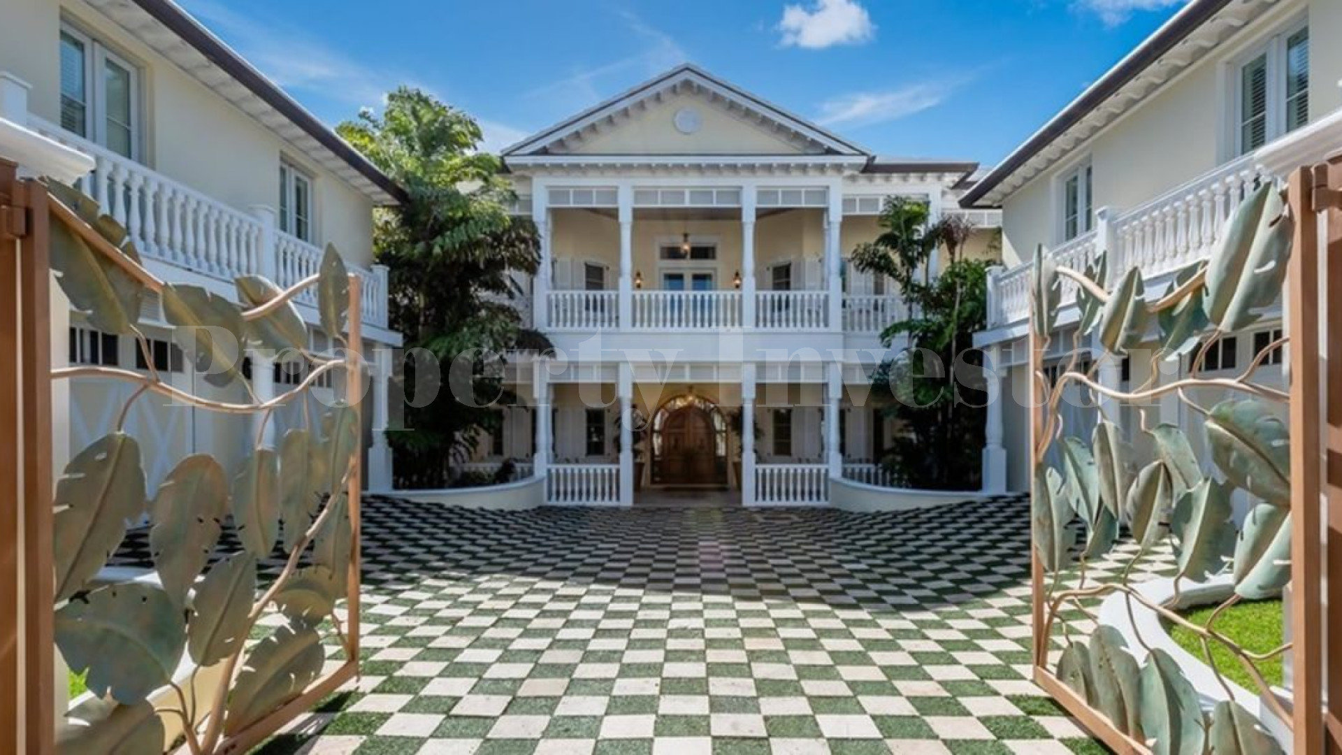 Impressive 6 Bedroom Luxury Oceanfront Villa Located in Prestigious Gated Community for Sale on Paradise Island, Bahamas
