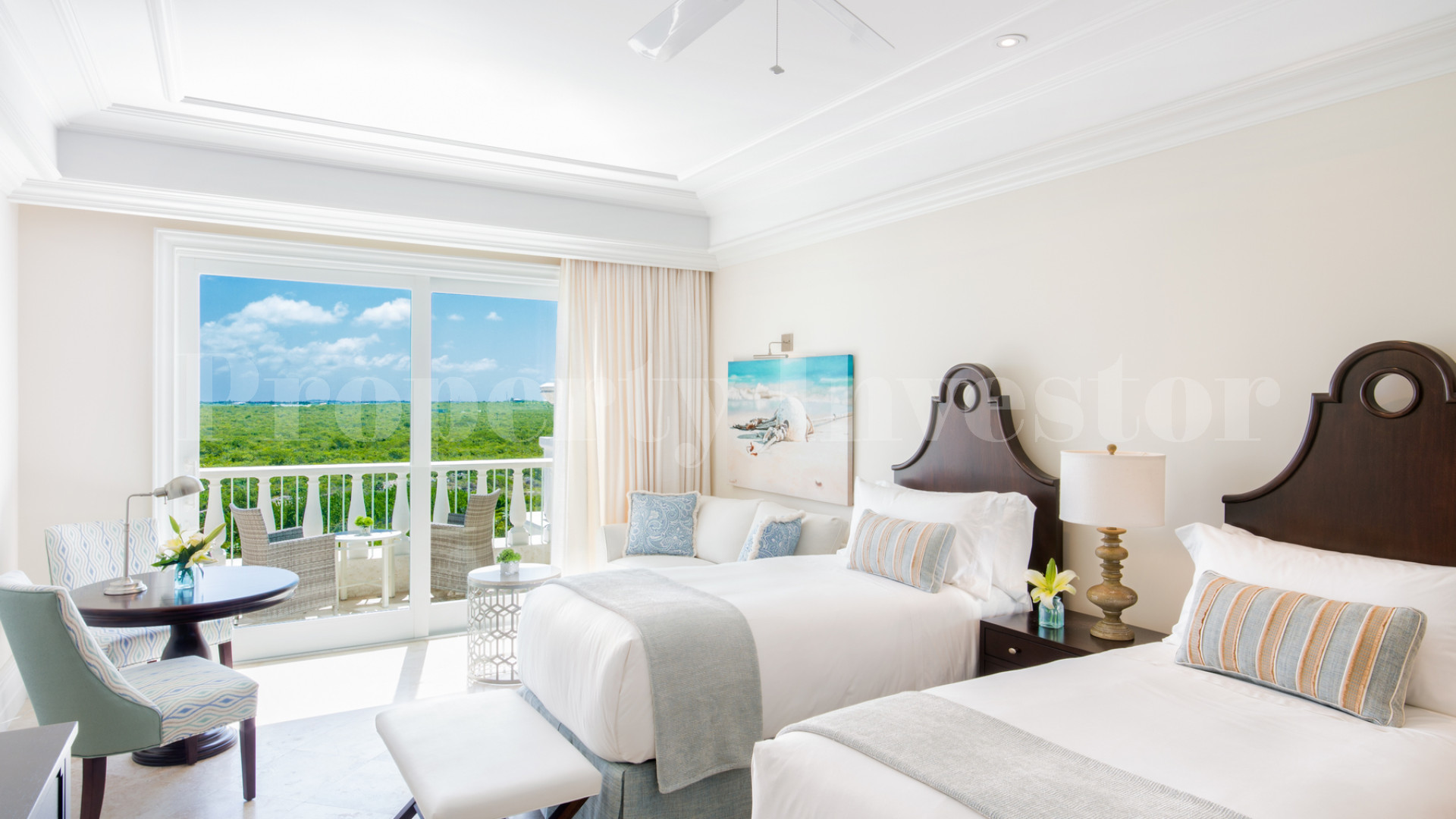 Exclusive 3 Bedroom Luxury Penthouse with Incredible Terrace & Panoramic Views for Sale on Long Bay Beach, Turks & Caicos