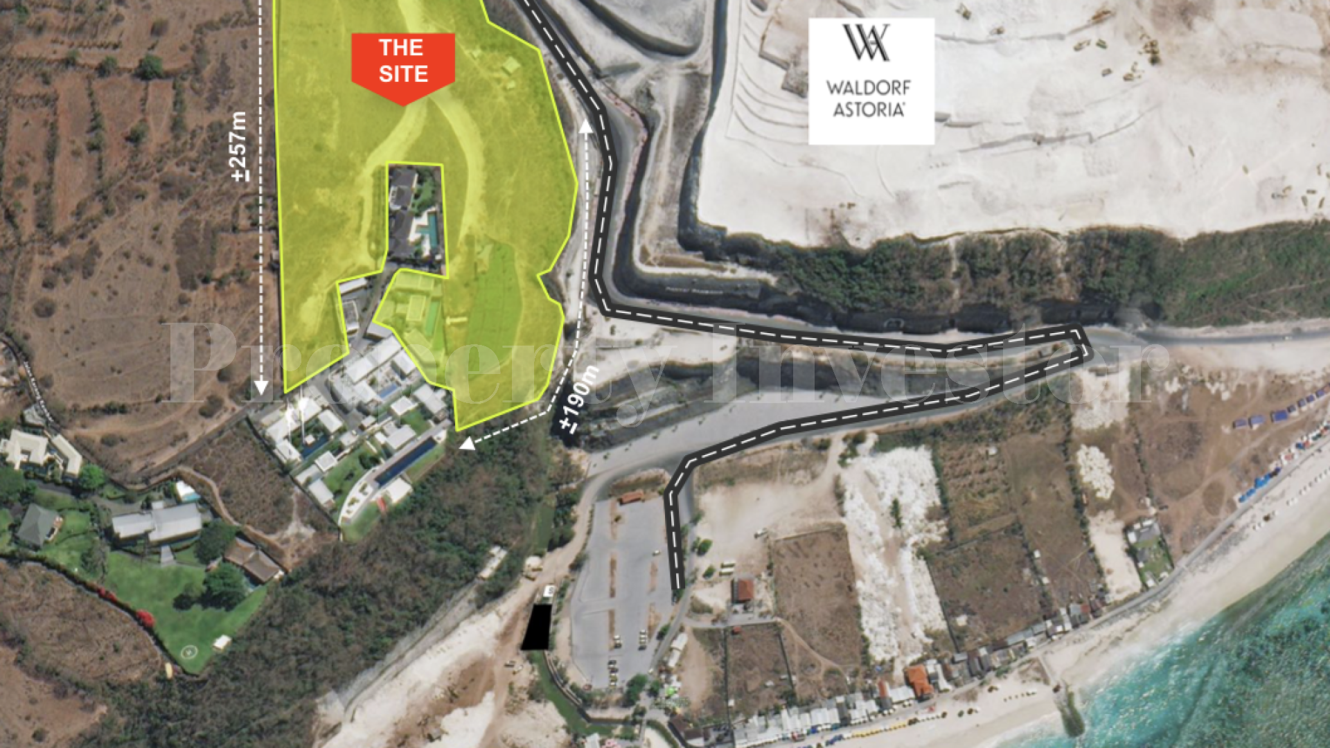 2.65 Hectare Clifftop Lot for Development in Pandawa Beach, South Bali