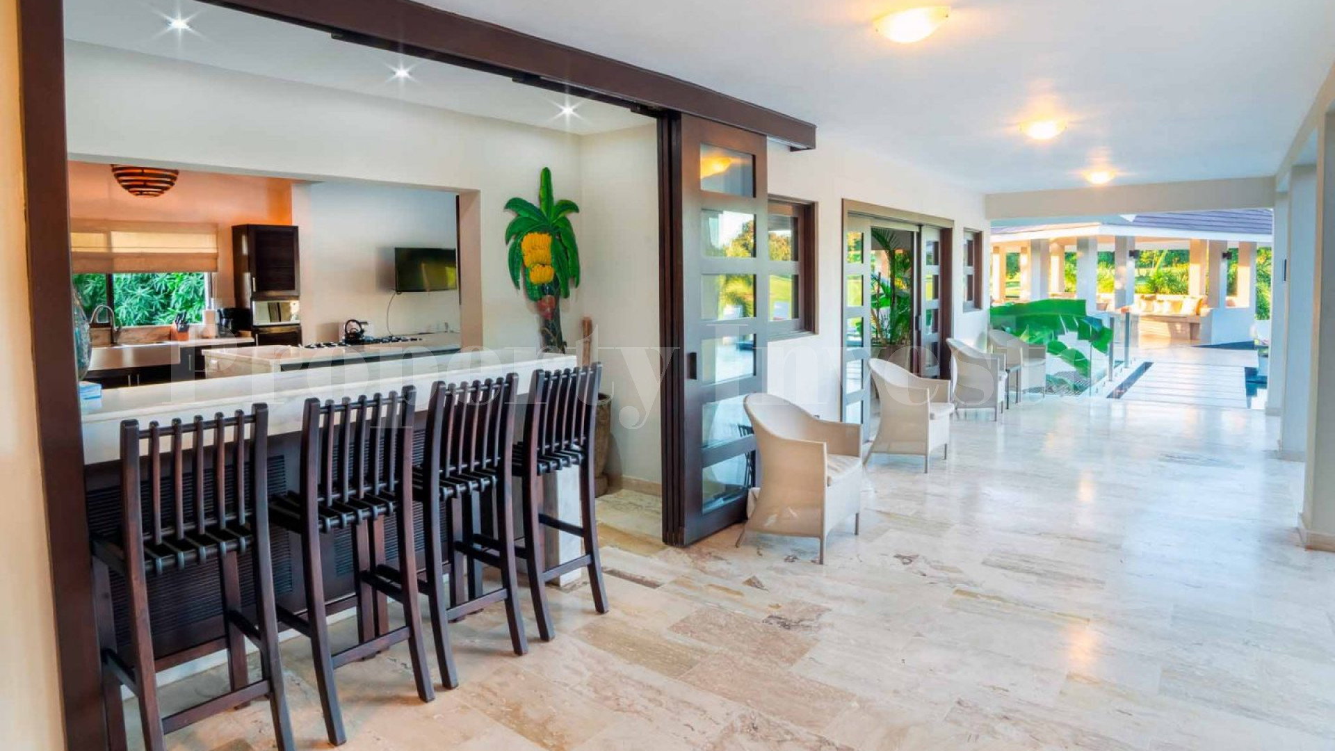 Extravagant 6 Bedroom Luxury Designer Golf Villa for Sale in La Romana, Dominican Republic