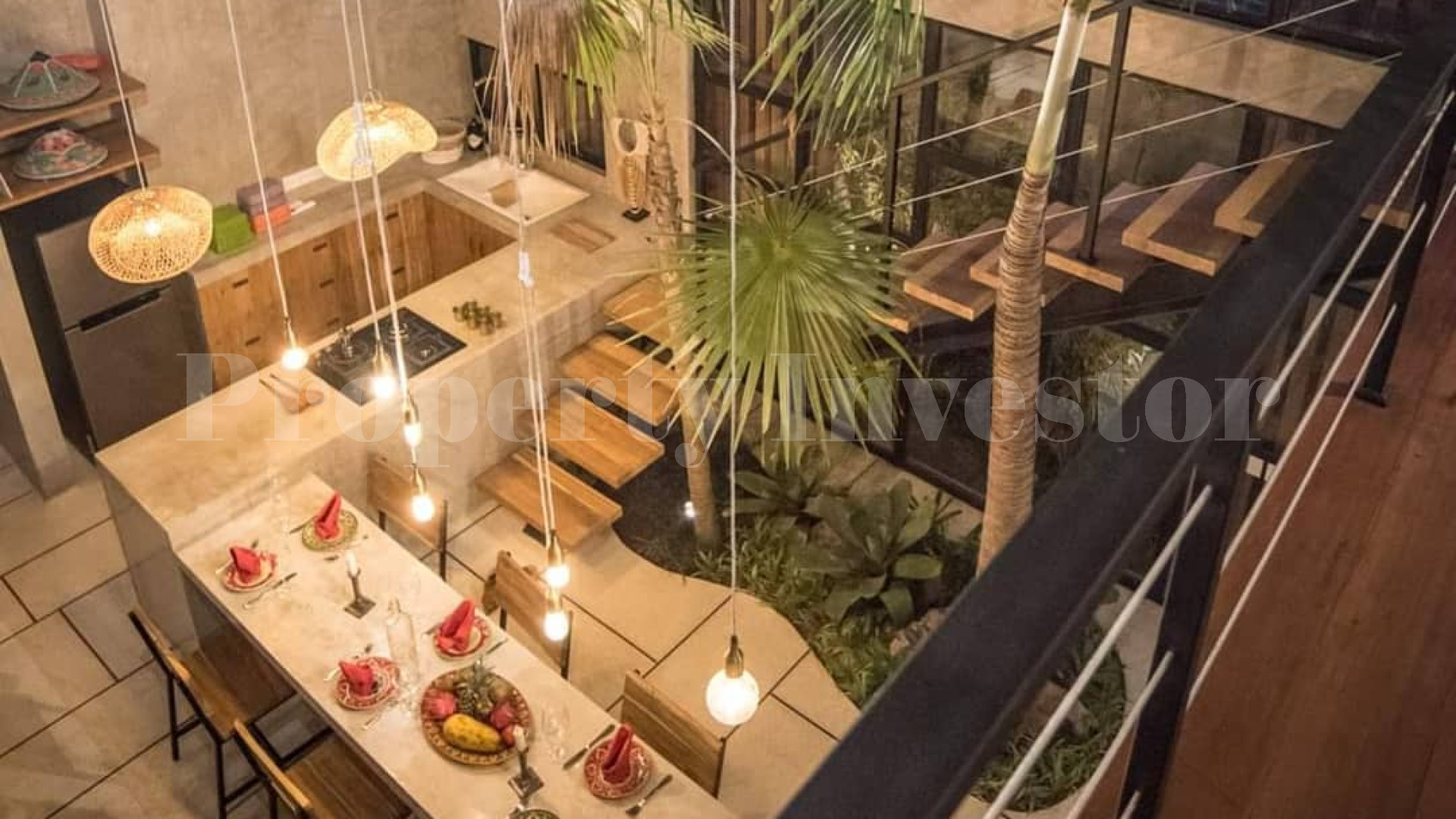 Stylish 2 Bedroom Designer Villa with Loft Mezzanine for Sale in Canggu, Bali