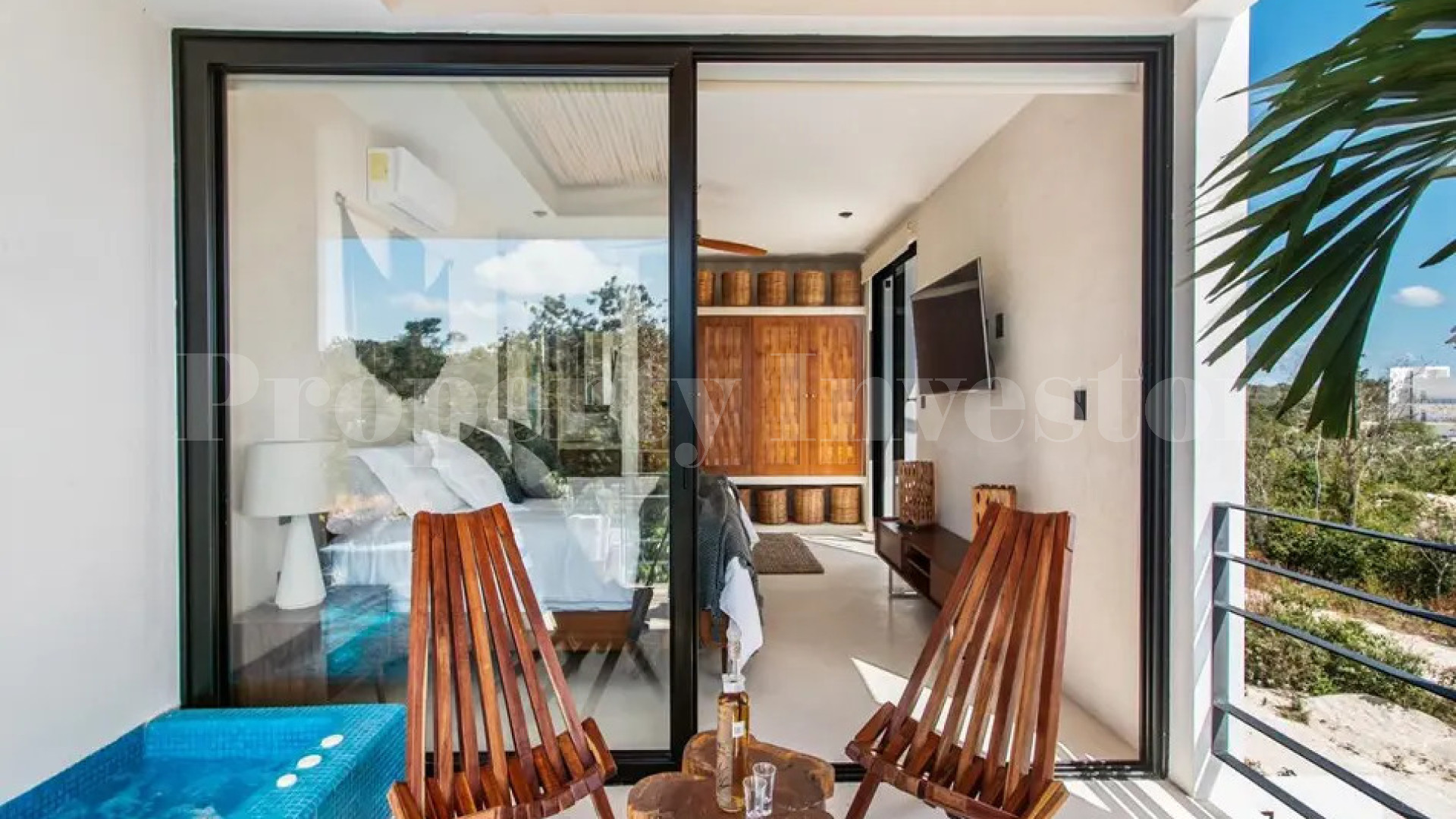 Fantastic 2 Bedroom Boutique Penthouse with Panoramic Jungle Views & Rooftop Pool for Sale in Tulum, Mexico