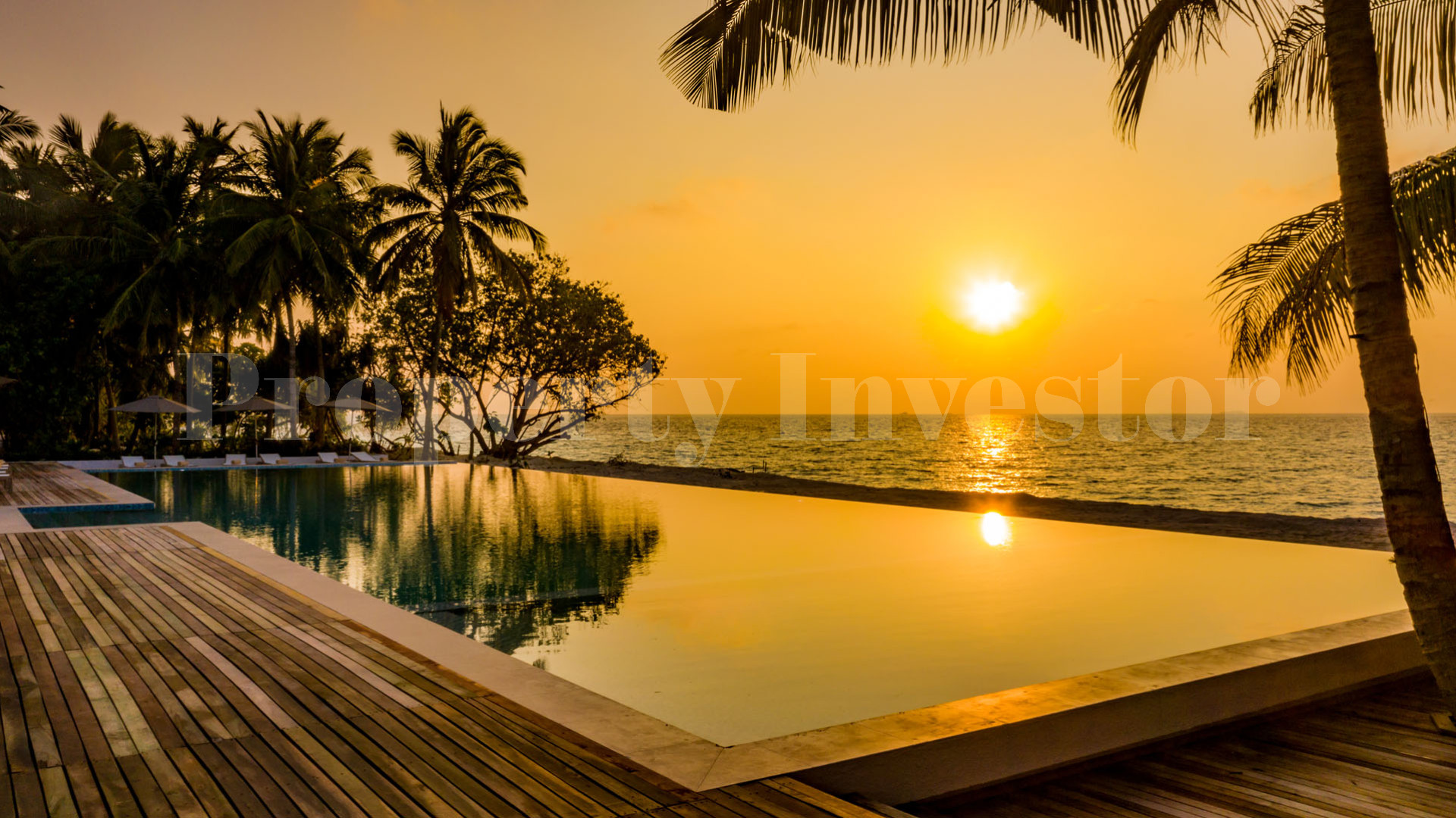 Продается роскошный островной отель на 60 вилл на Мальдивах