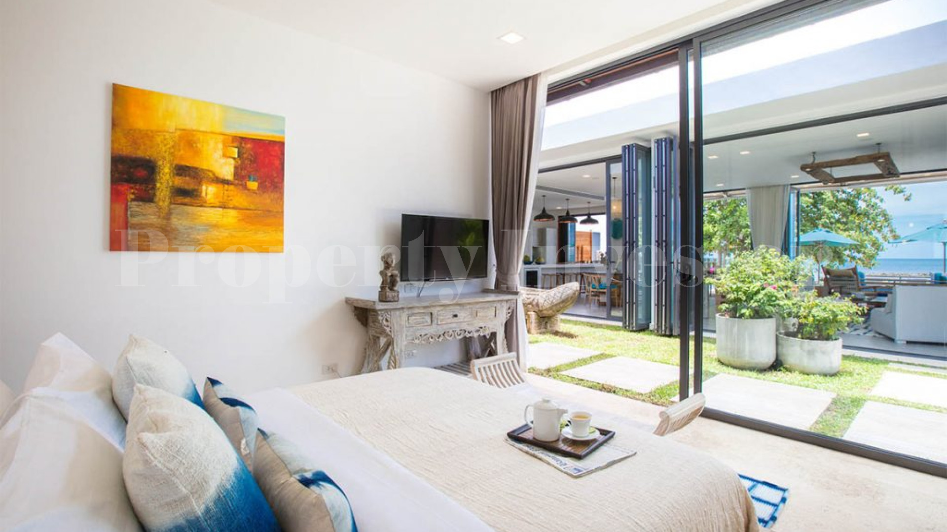 Breathtaking 6 Bedroom Beachfront Villa for Sale in Samui