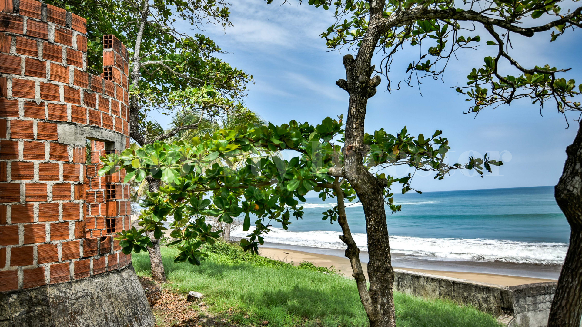 Magnificent 7 Bedroom Unfinished Beachfront Estate for Sale in Pedasi, Panama