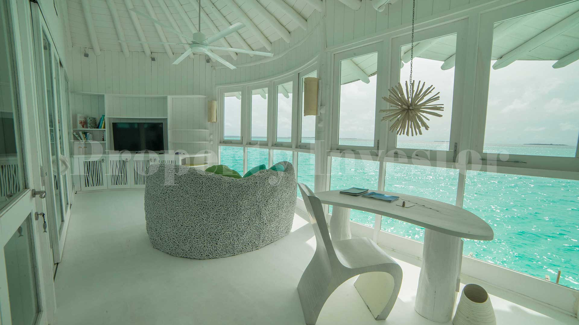 3 Bedroom Overwater Villa with Slide in the Maldives