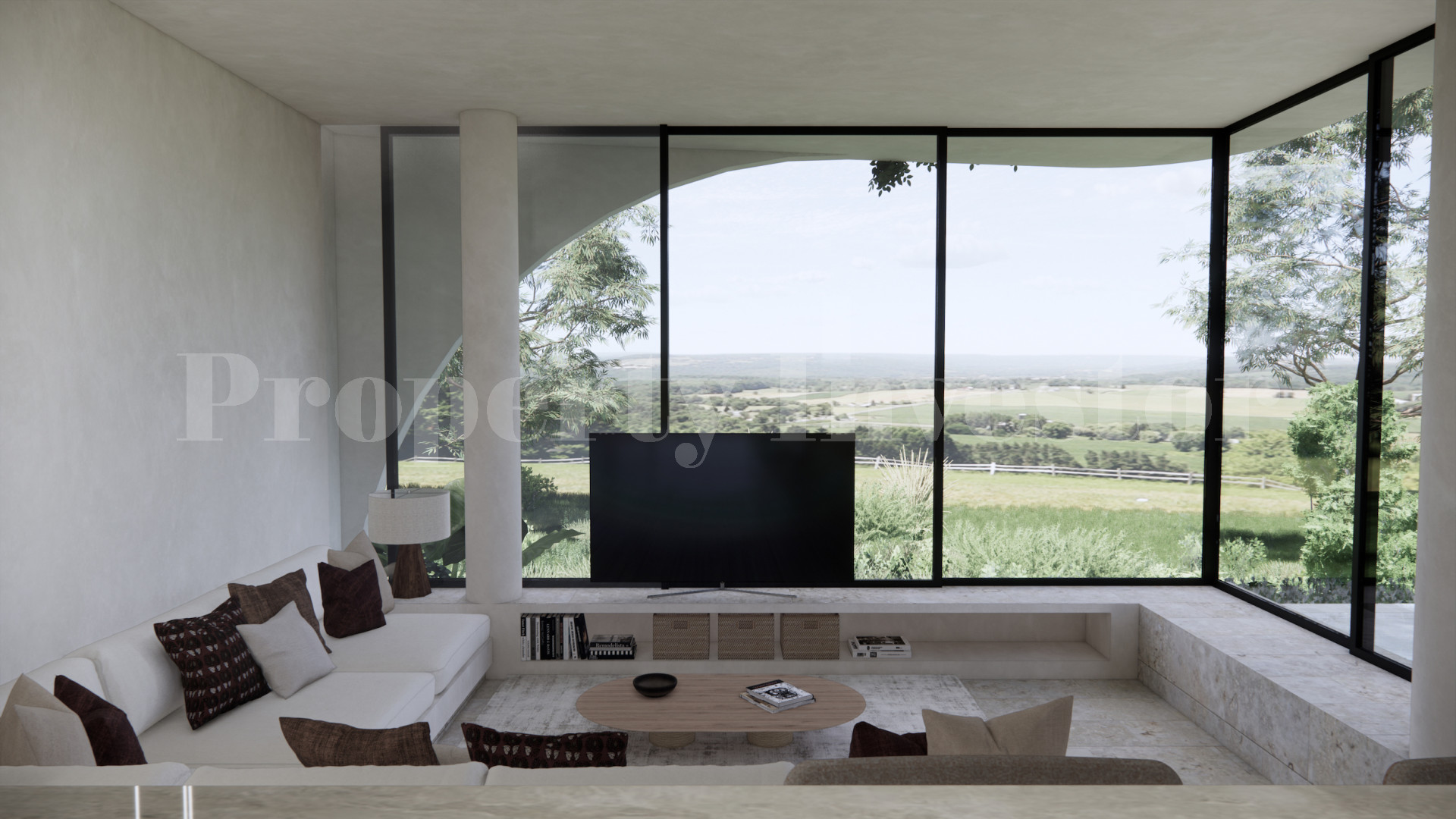 Продаётся современная роскошная вилла на 3 спальни с видом на океан под строительство от 395000$ в Улувату на Бали