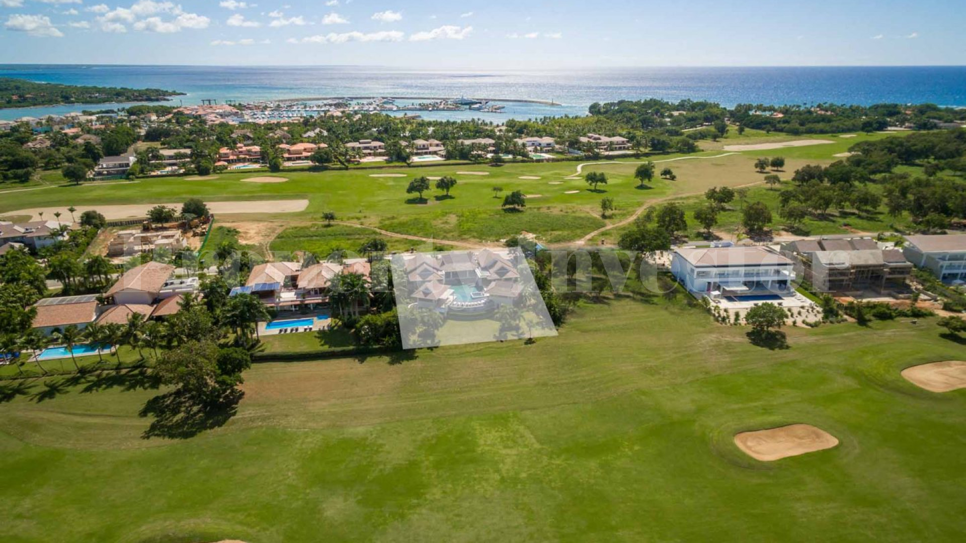 Extravagant 6 Bedroom Luxury Designer Golf Villa for Sale in La Romana, Dominican Republic