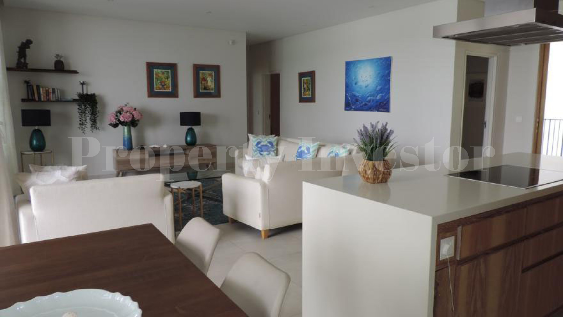 Exclusive 3 Bedroom Luxury Designer Beachfront Apartment with Spectacular Sea Views for Sale in Mahé, Seychelles