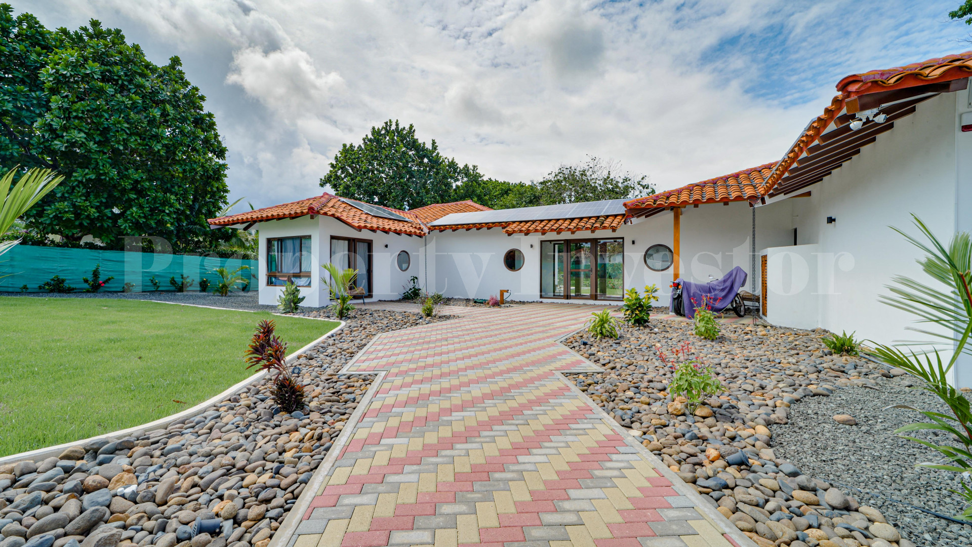 Fabulous 3 Bedroom Private Residence with Beautiful Landscaped Gardens for Sale in Pedasi, Panama