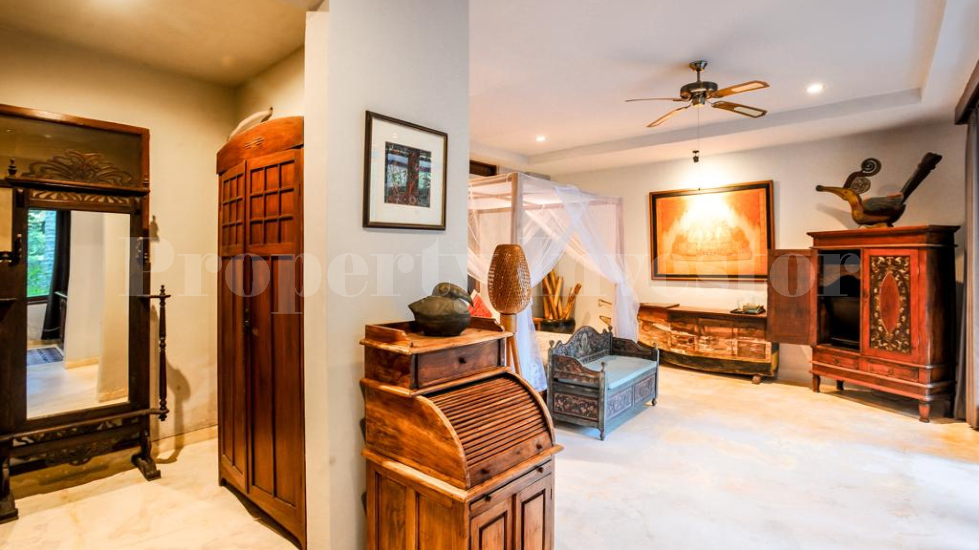 Newly Renovated 5 Bedroom Traditional Luxury Villa with Stunning Tropical River & Jungle Views for Sale in South Ubud, Bali