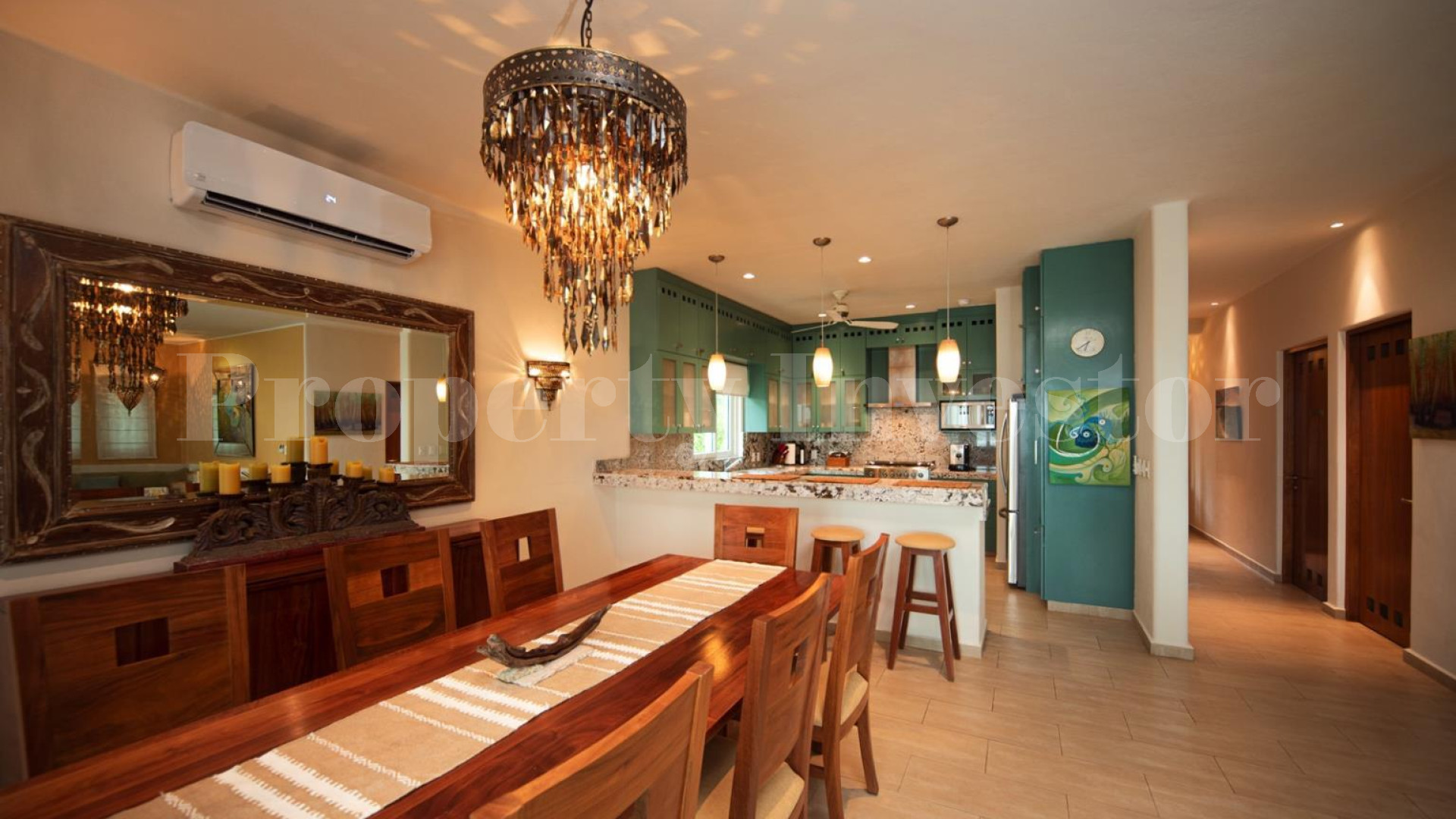 Incredible 6 Bedroom Luxury Beachfront Villa with Private Beach Access for Sale in Akumal, Mexico