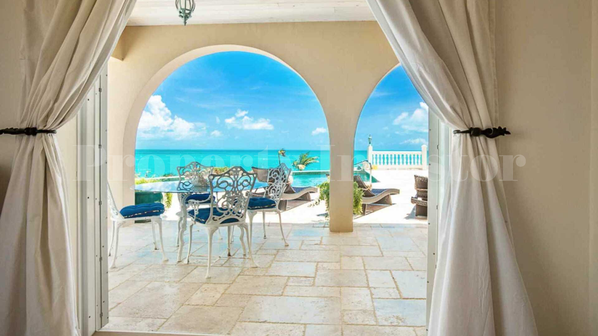 Popular 7 Bedroom Beachfront Rental Villa on Long Beach, Turks & Caicos