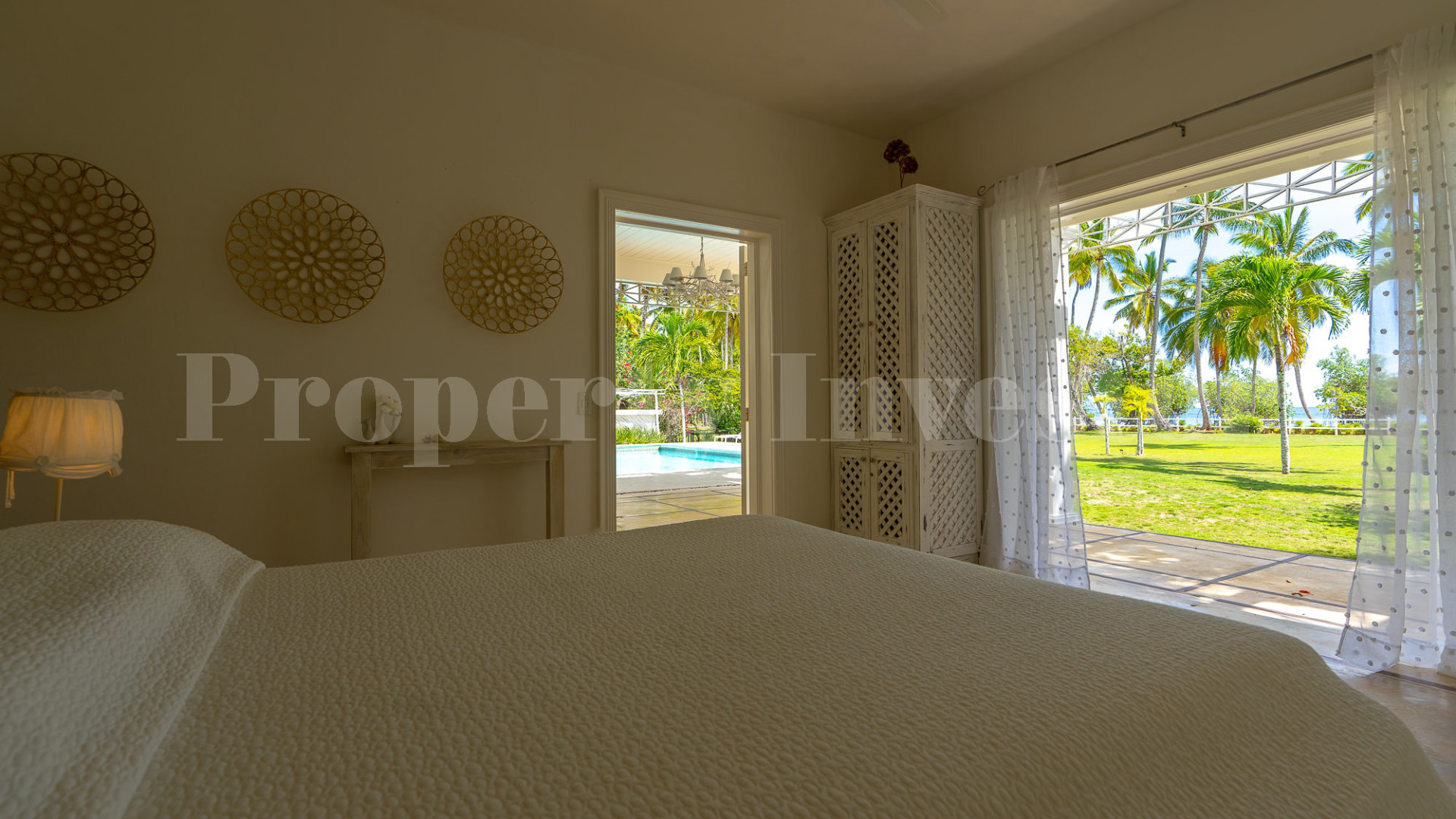 Magnificent 5 Bedroom Private Colonial Style Beachfront Villa for Sale in La Esperanza, Las Terrenas