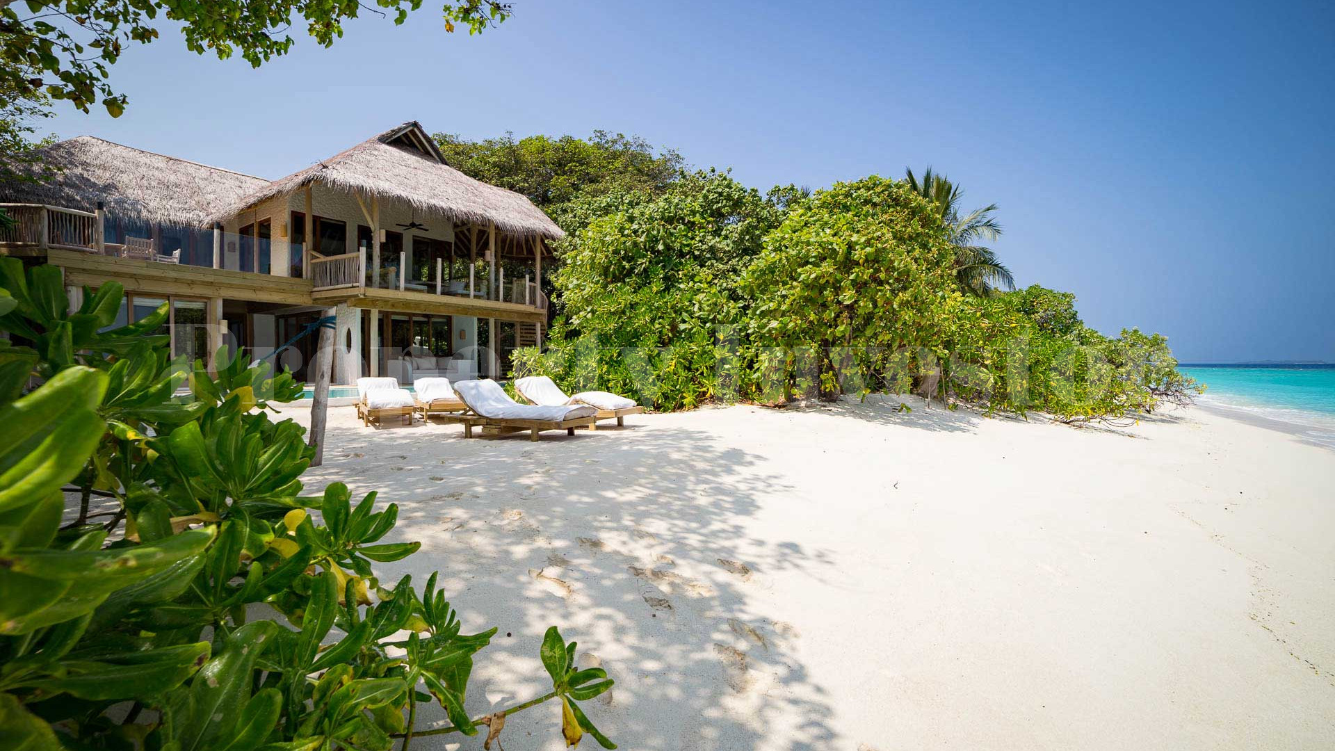 3 Bedroom Private Luxury Beachfront Pool Residence in the Maldives