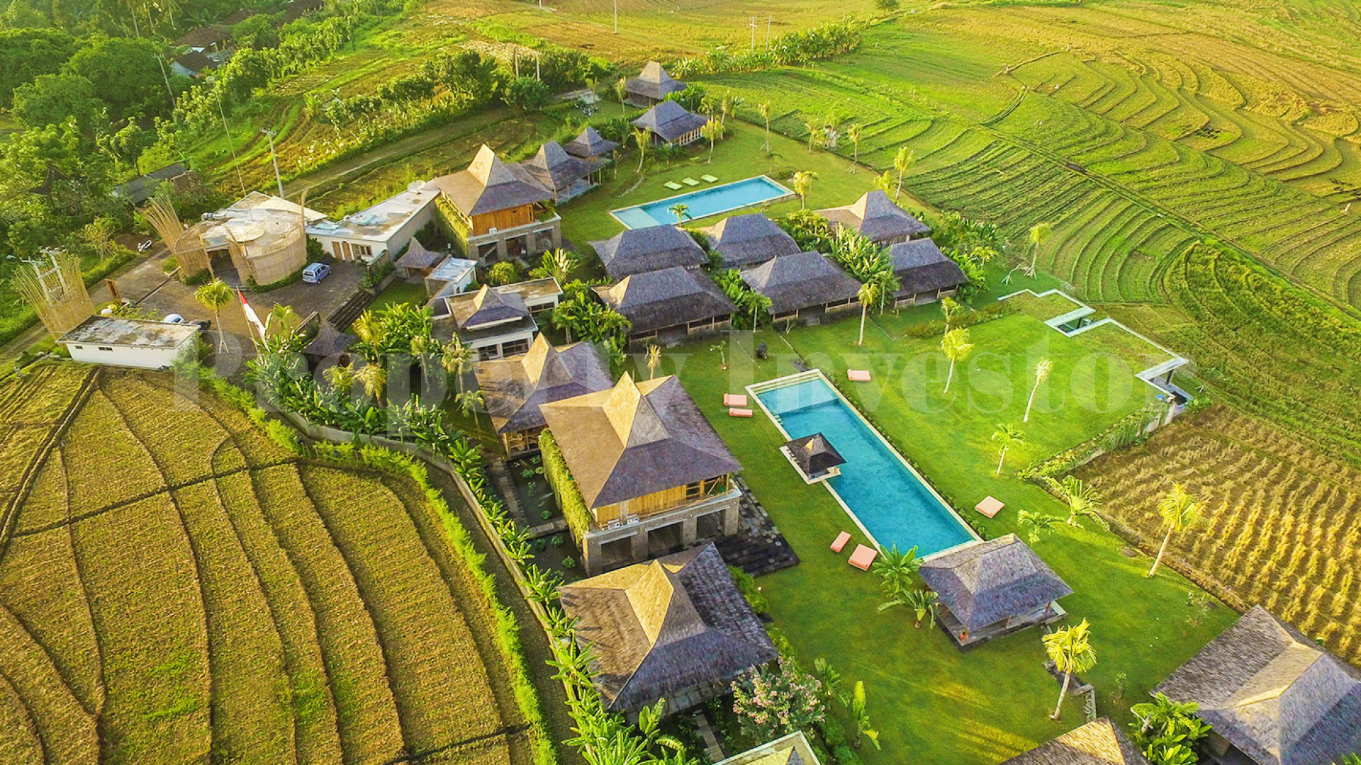 Breathtaking 24 Bedroom Luxury Ocean View Retreat with Incredible Lounging Areas for Sale in Tabanan, Bali