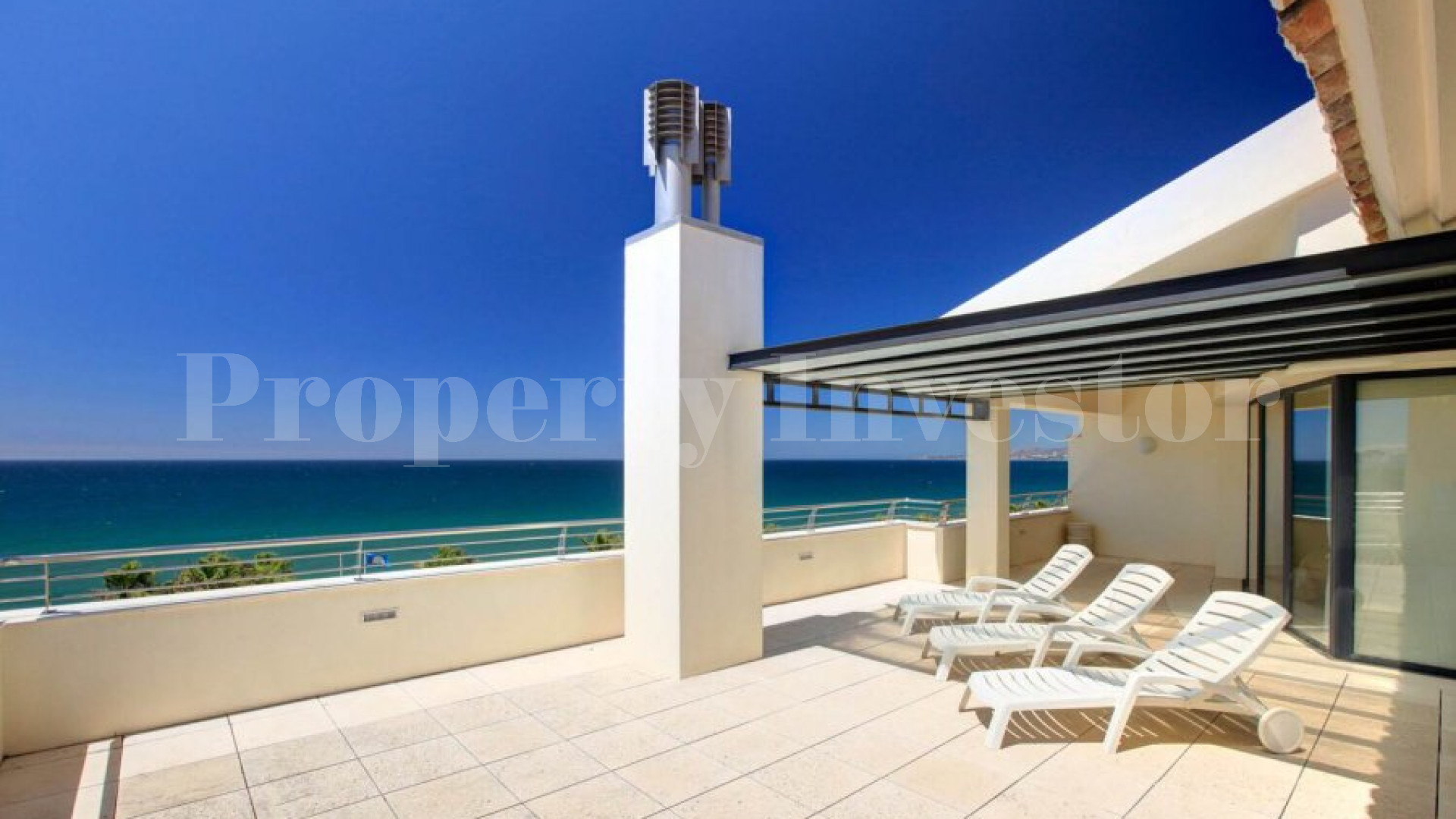 Absolute Frontline 3 Bedroom Sea View Duplex Penthouse in Oasis de Banús