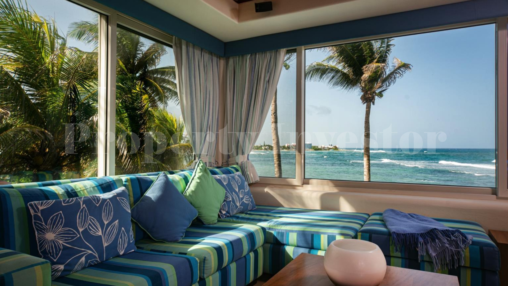 Incredible 6 Bedroom Luxury Beachfront Villa with Private Beach Access for Sale in Akumal, Mexico