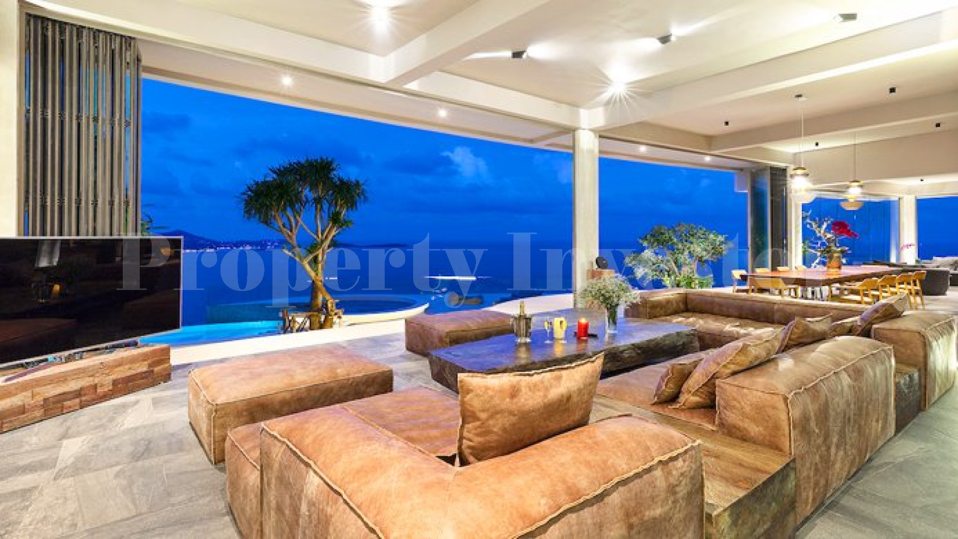 Spectacular 5 Bedroom Ultra-Luxury Seaview Villa with 360° Views for Sale on Chaweng Noi Peak, Koh Samui