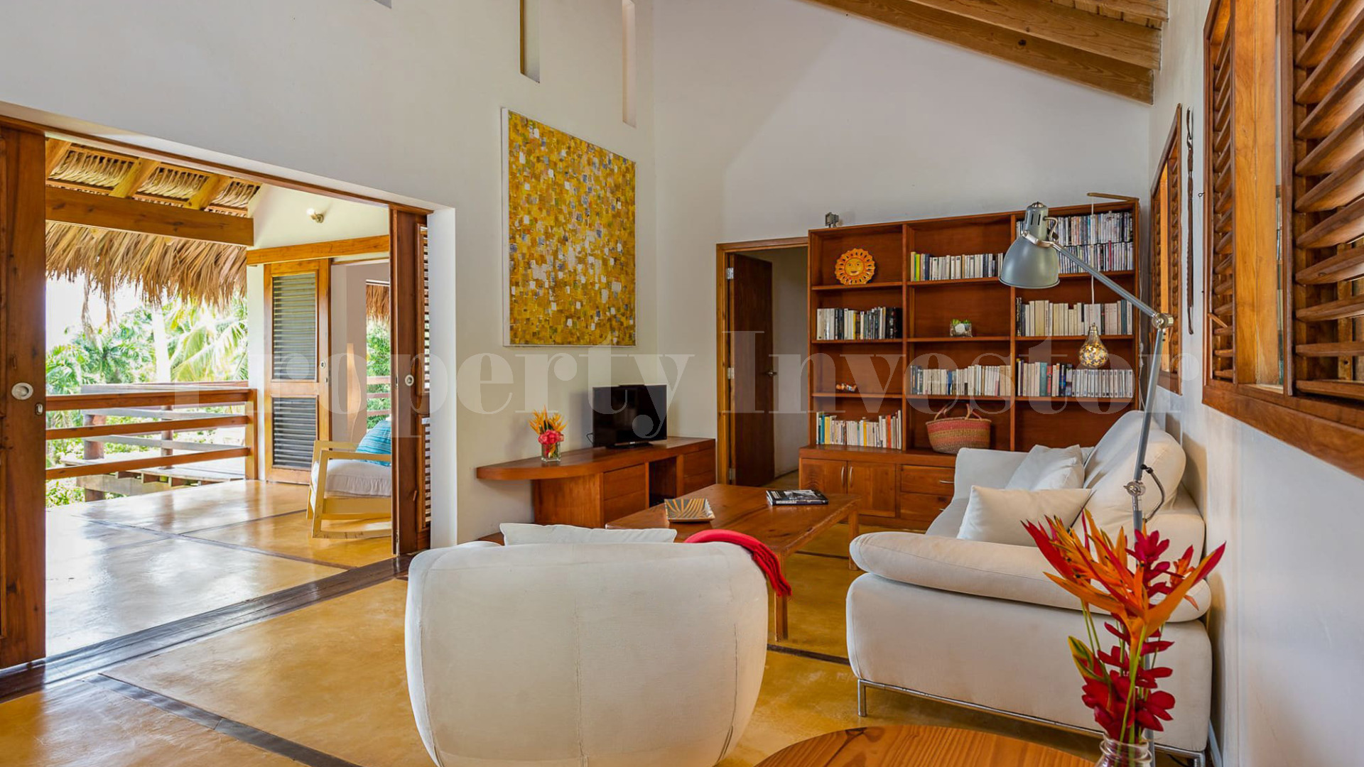 Эко ретрит на 5 спален с ручной отделкой с невероятными видами на океан и тропические сады рядом с Лас-Терренас, Доминиканская Республика