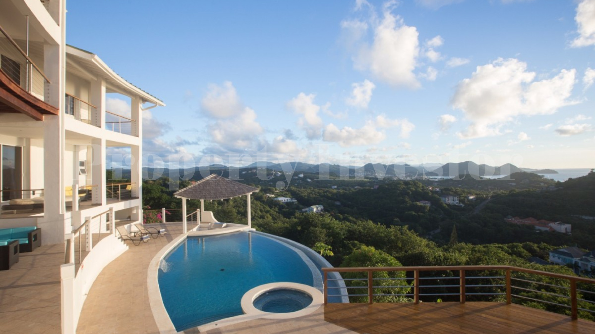 Stunning 6 Bedroom Hillside Designer Villa in St Lucia