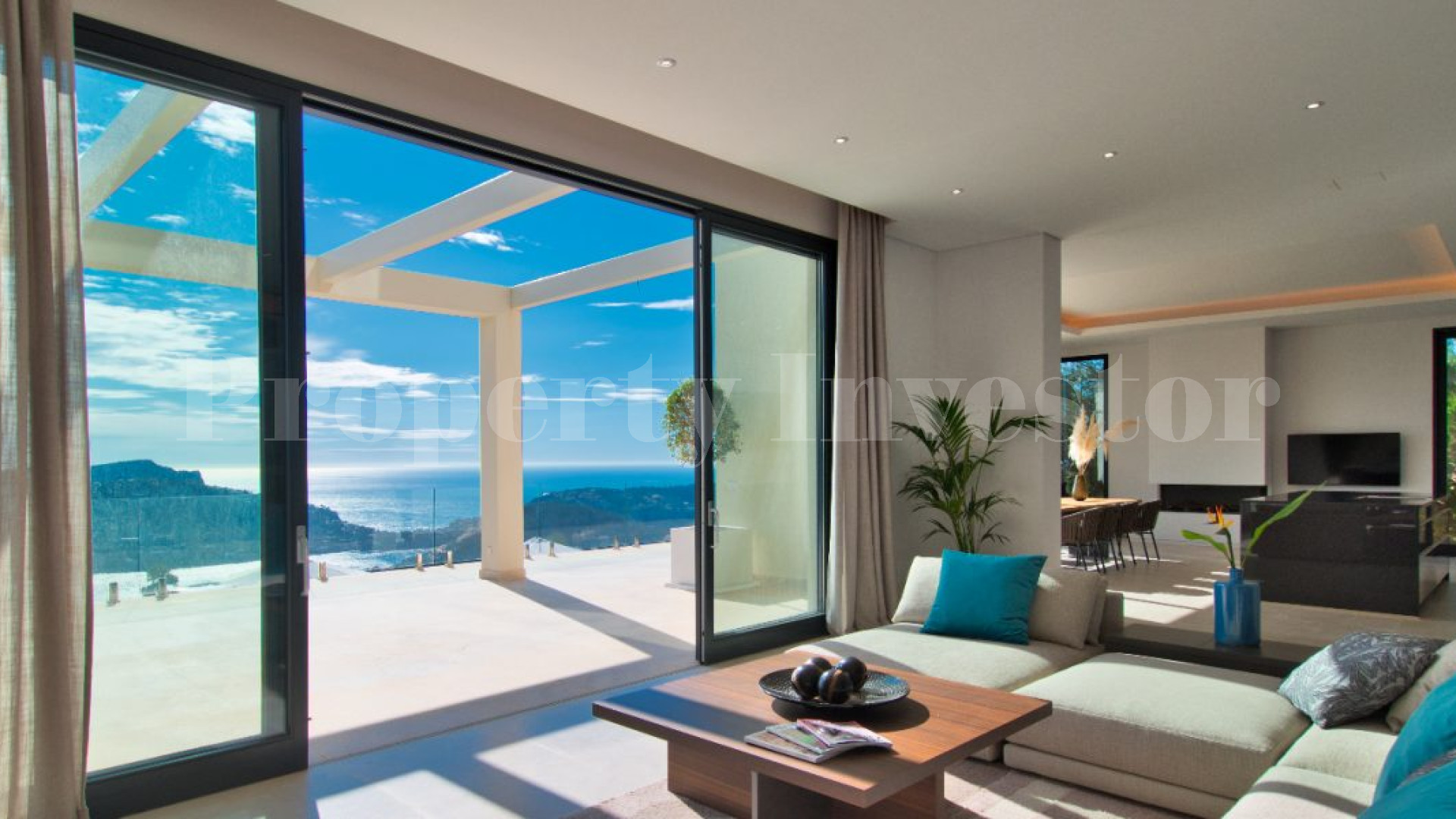 Impressive 8 Bedroom Luxury Sea View Villa Sought After Area of Port Andratx