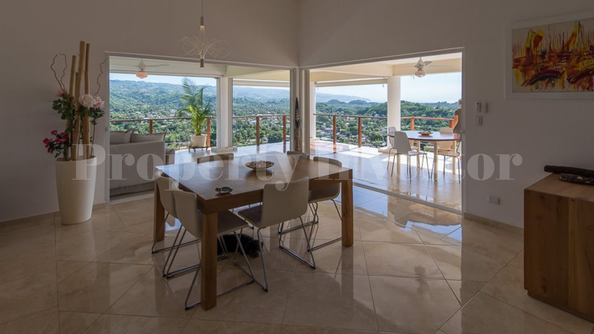 Wonderful 3 Bedroom Hillside Sea View Villa for Sale in Las Terrenas, the Dominican Republic