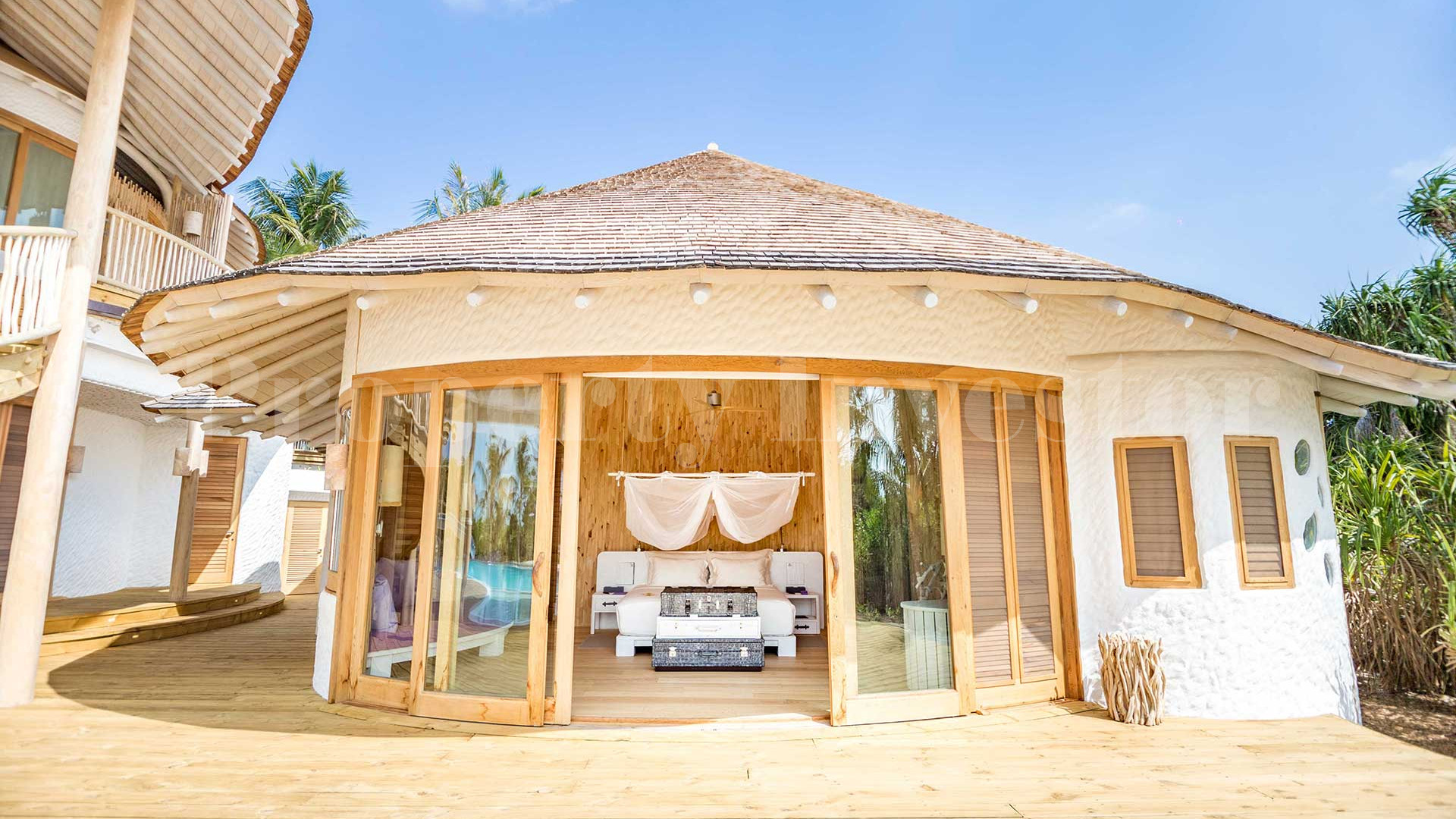 Exclusive 3 Bedroom Private Island Beach Residence with Slide for Sale in the Maldives