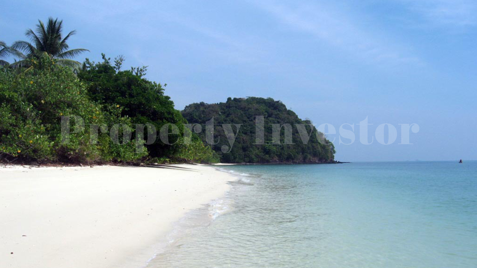 Private 44.5 Hectare Private Virgin Island Paradise for Development in Thailand