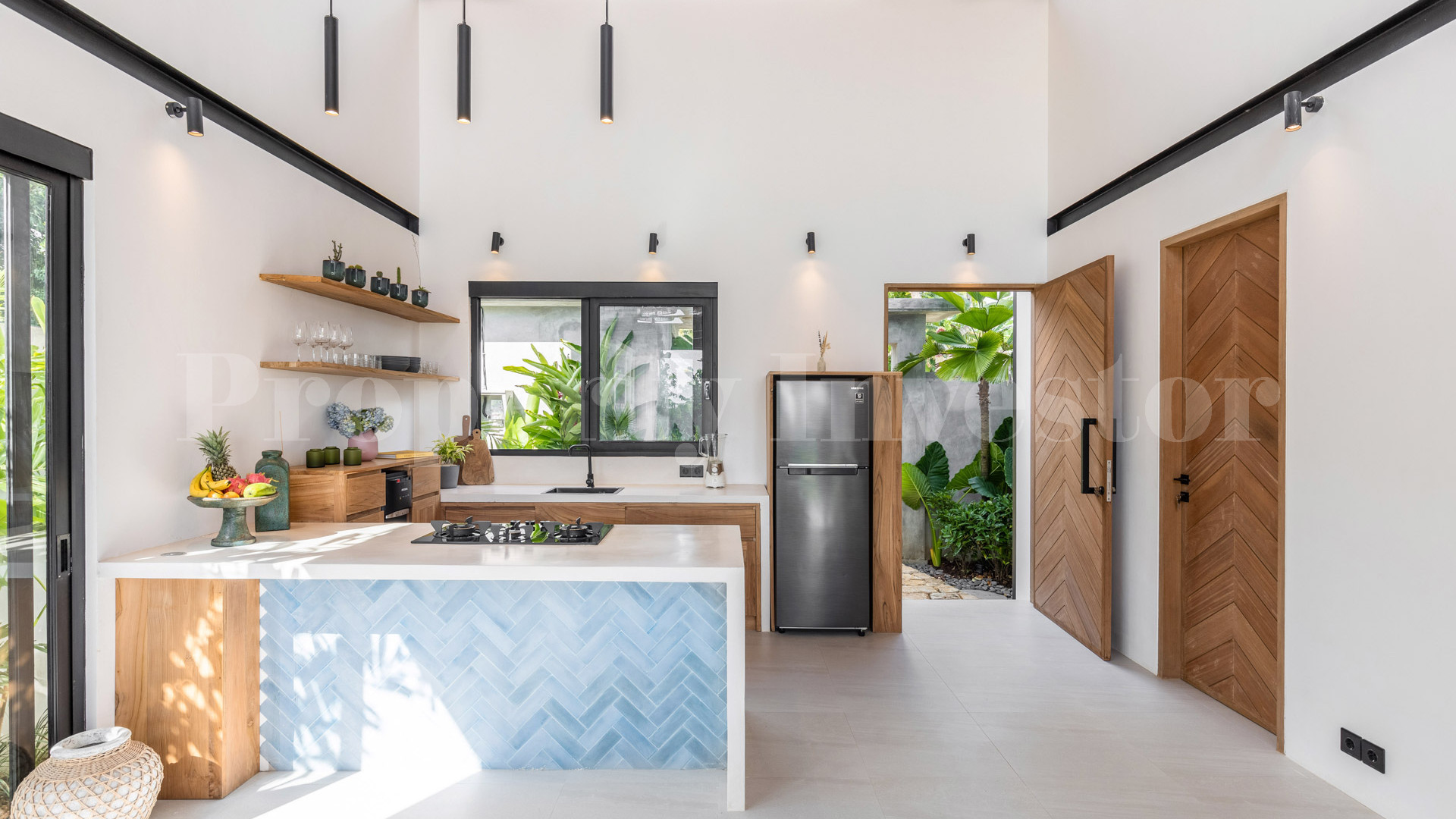 Chic 1-3 Bedroom Designer Loft Villas with Beautiful Rice Paddy Views for Sale Near Canggu, Bali