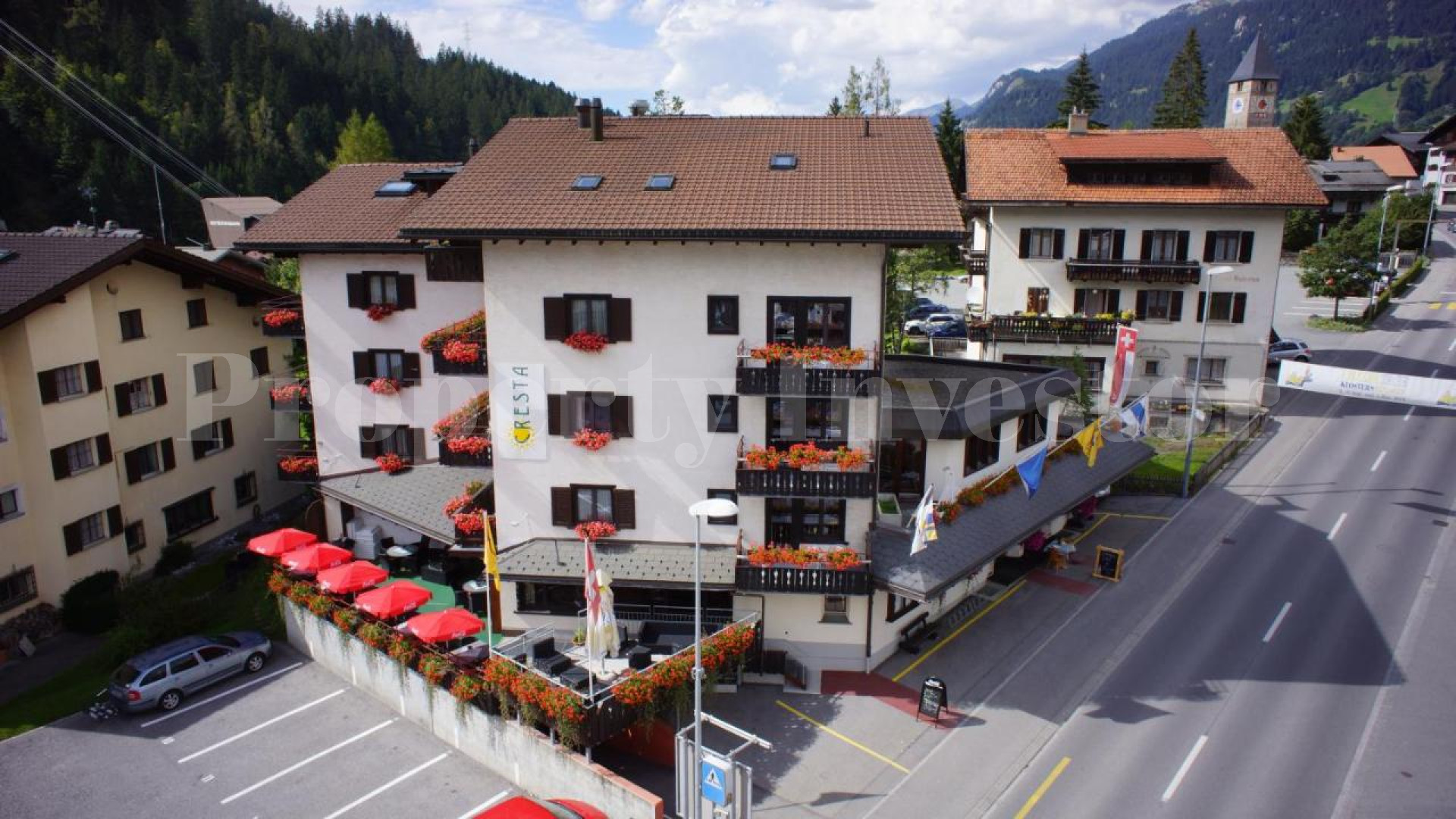 Income Generating 3-Star 40 Room Boutique Hotel for Sale Near Davos, Switzerland