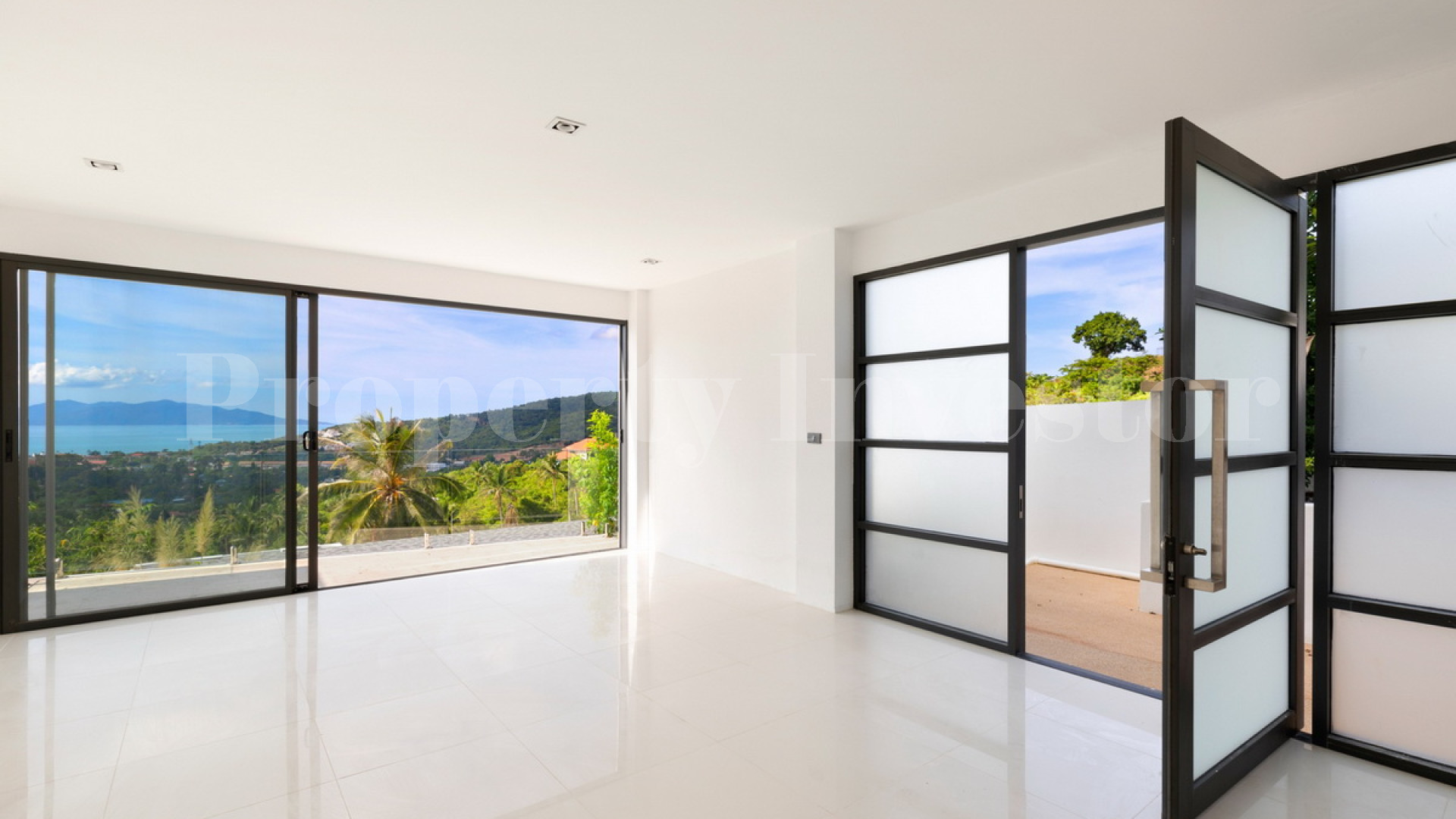 Фантастическая роскошная дизайнерская вилла с 4 спальнями с видом на море на о. Самуи