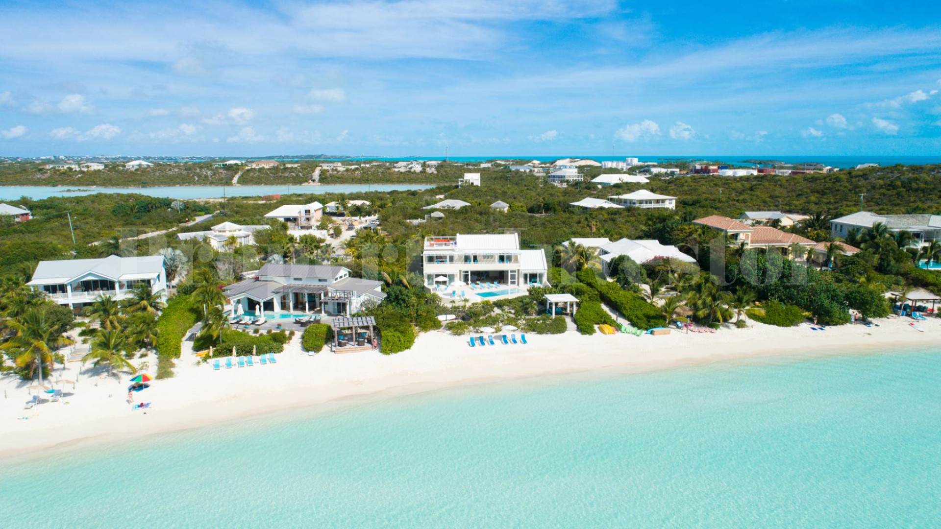 Stylish 5 Bedroom Luxury Beachfront Villa for Sale on Sapodilla Bay Beach, Turks & Caicos